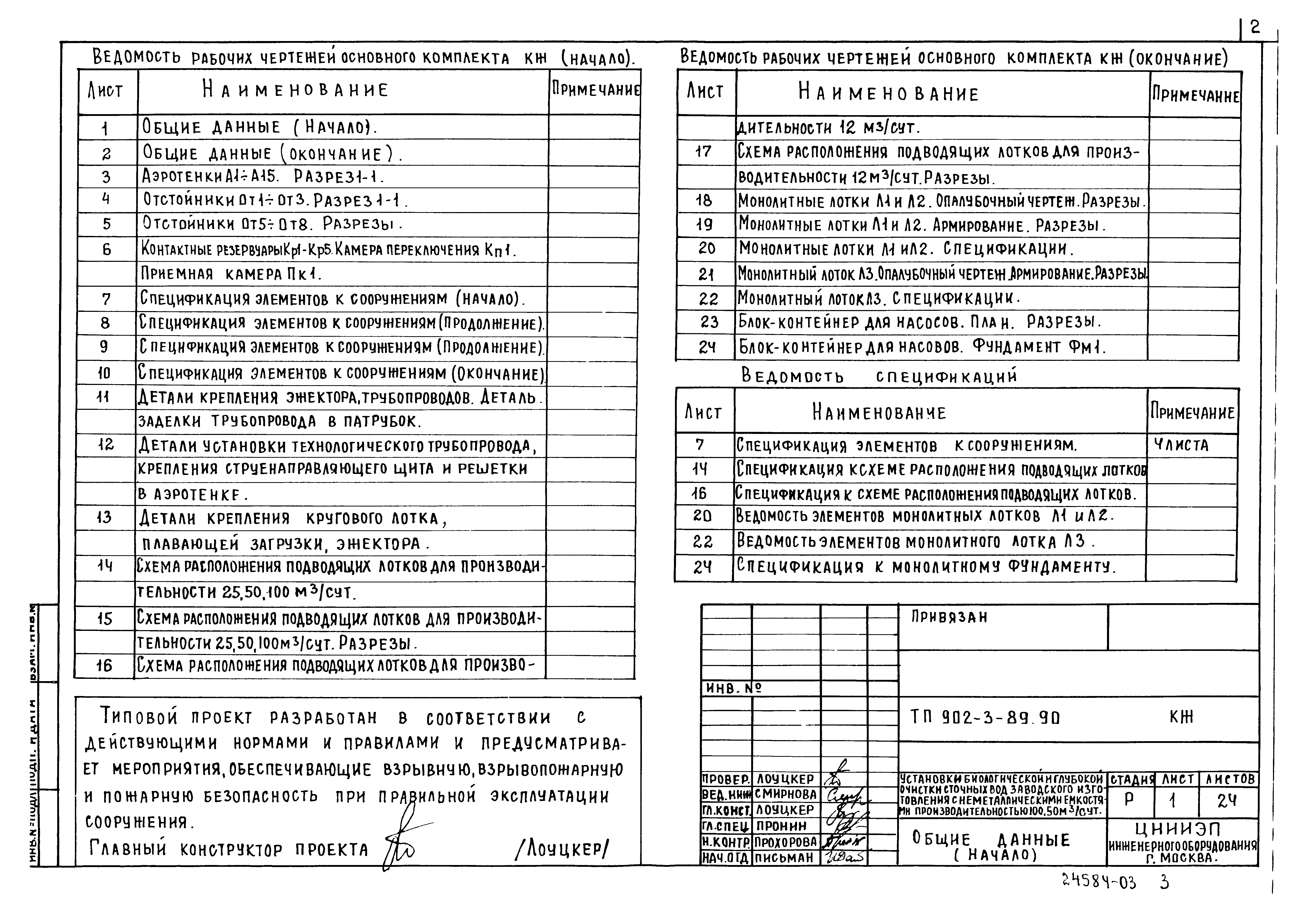 Типовой проект 902-3-89.90
