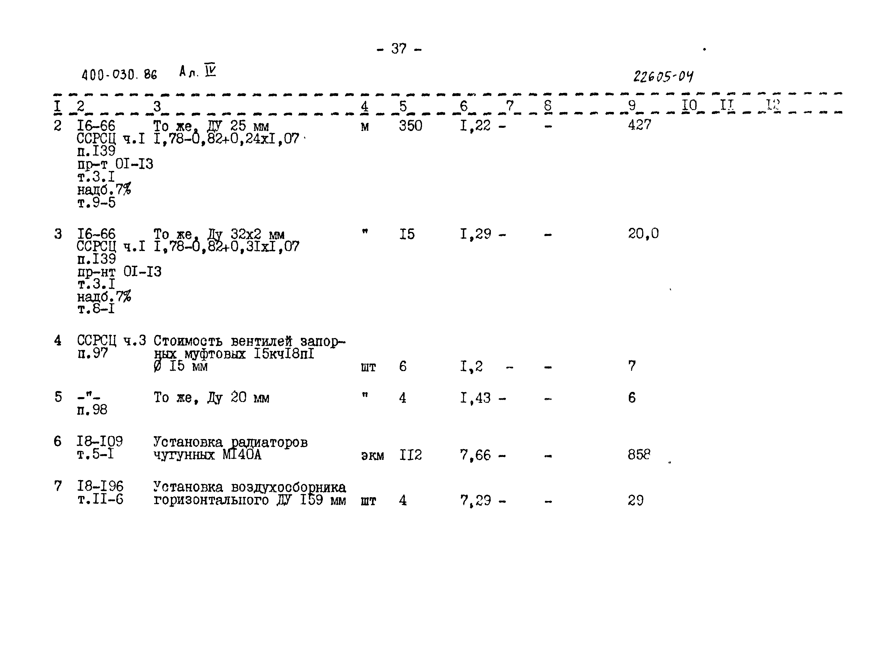 Типовые проектные решения 400-030.86