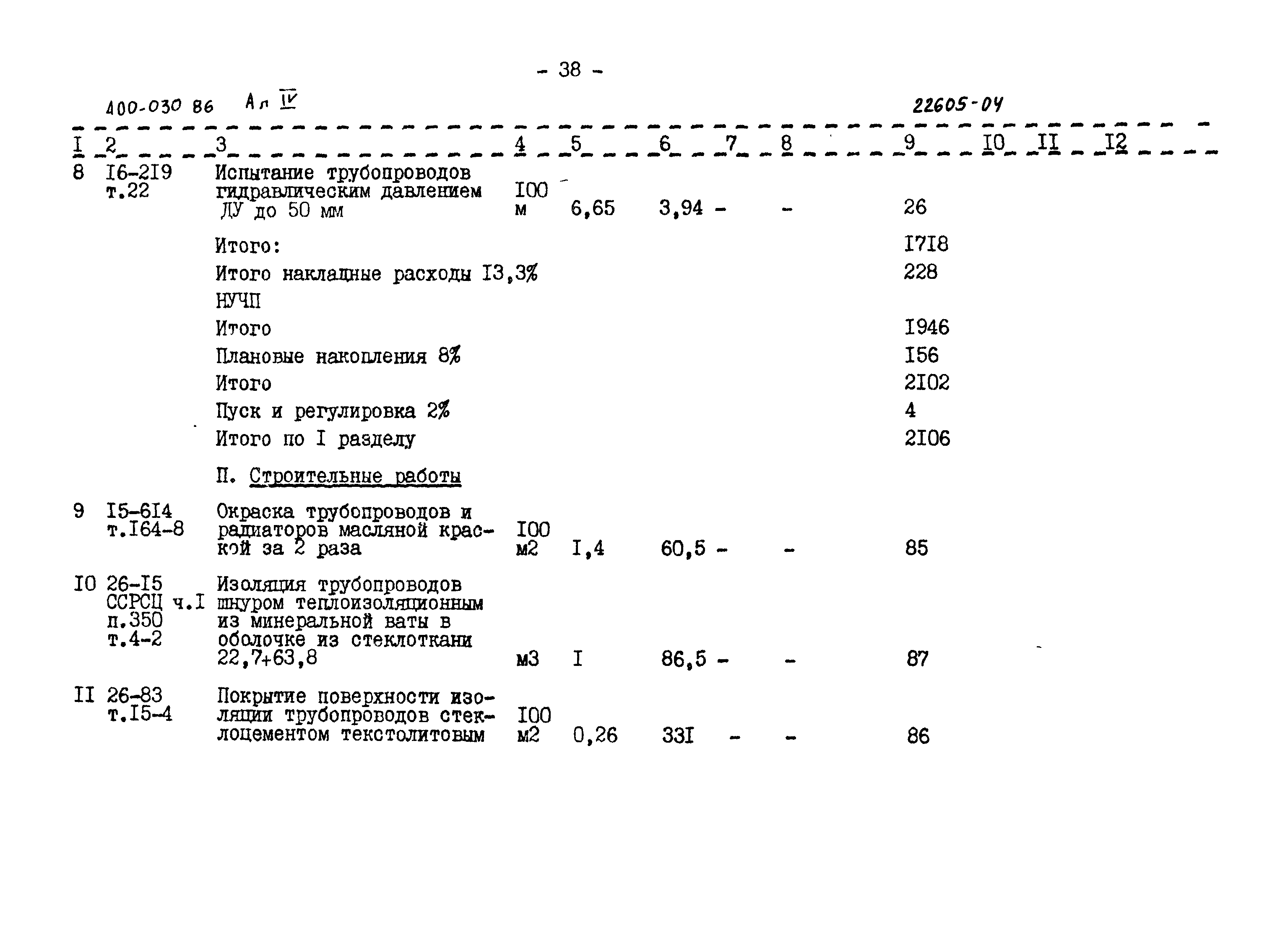 Типовые проектные решения 400-030.86