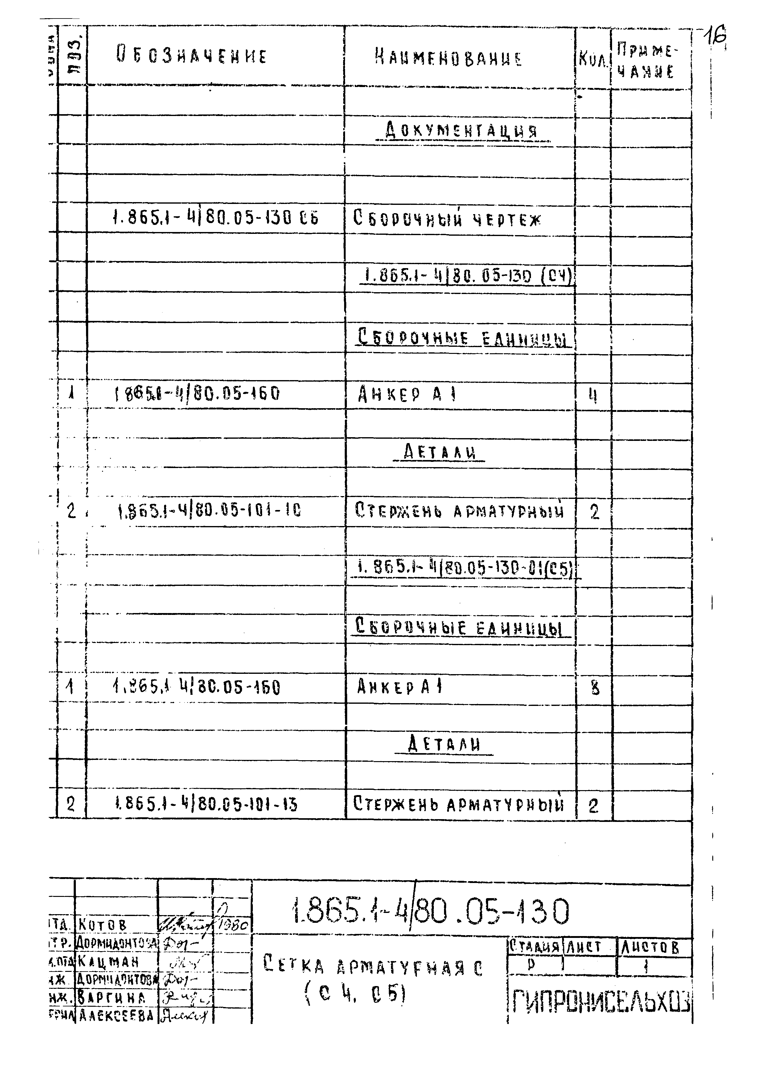 Серия 1.865.1-4/80