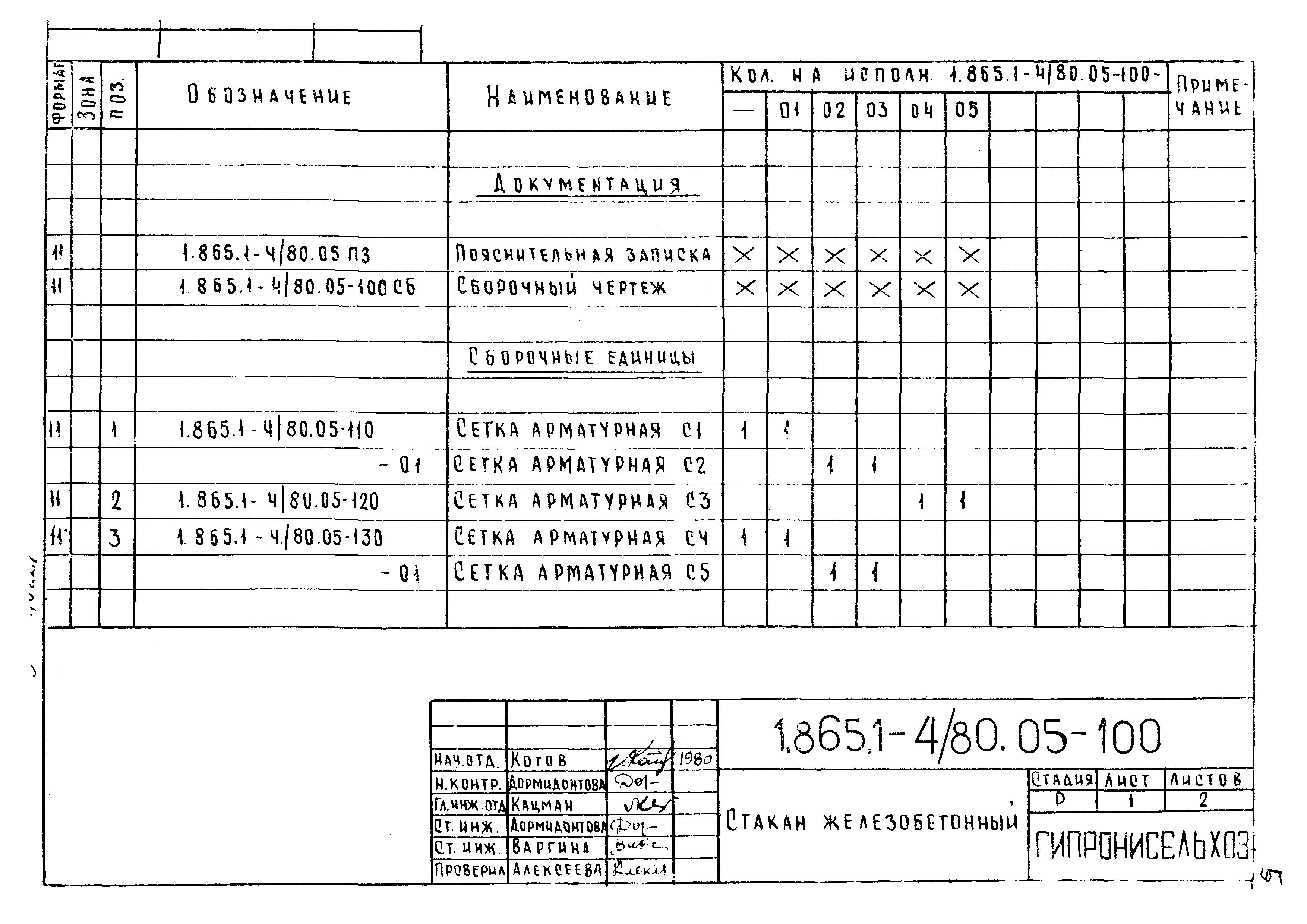 Серия 1.865.1-4/80