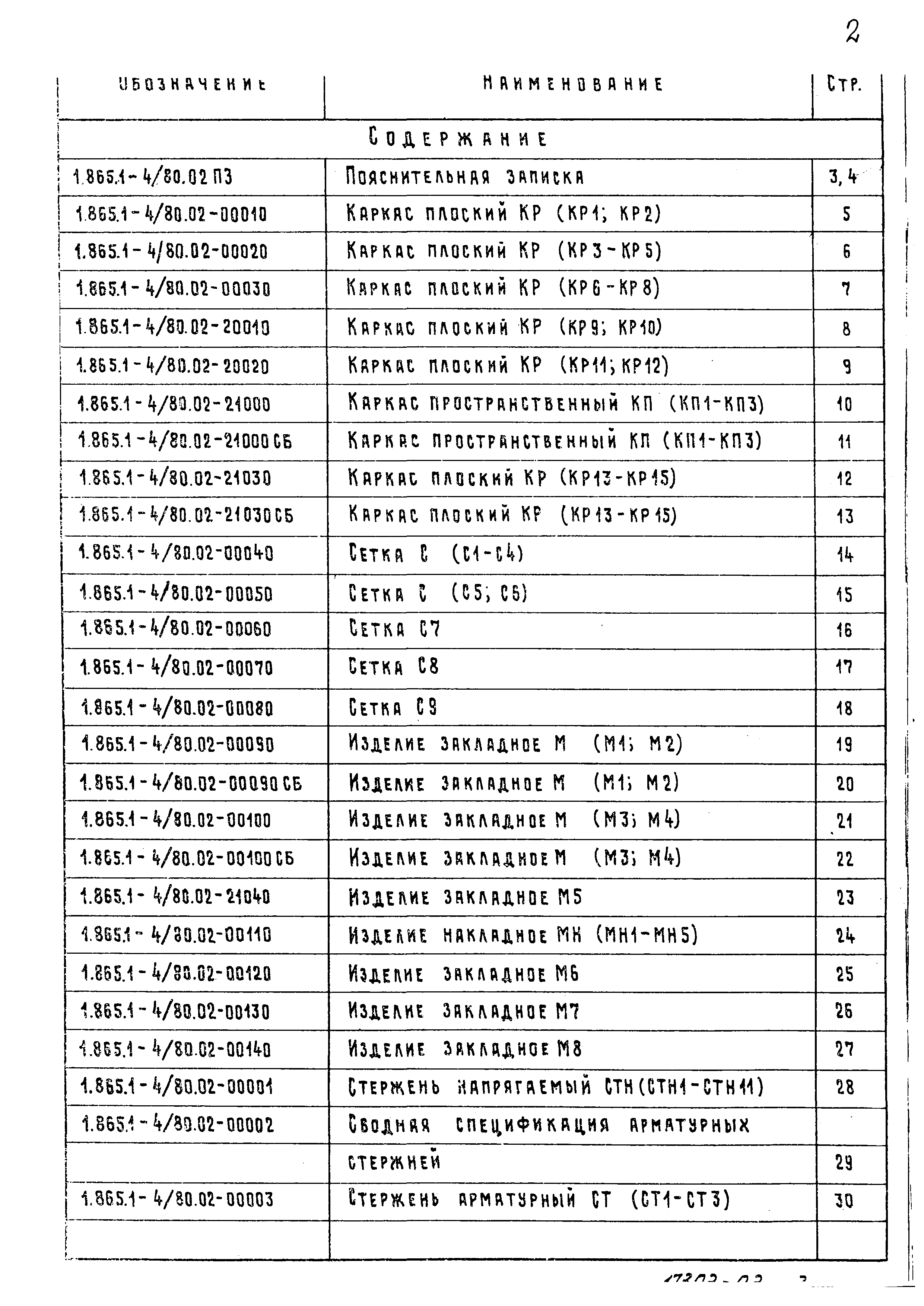 Серия 1.865.1-4/80