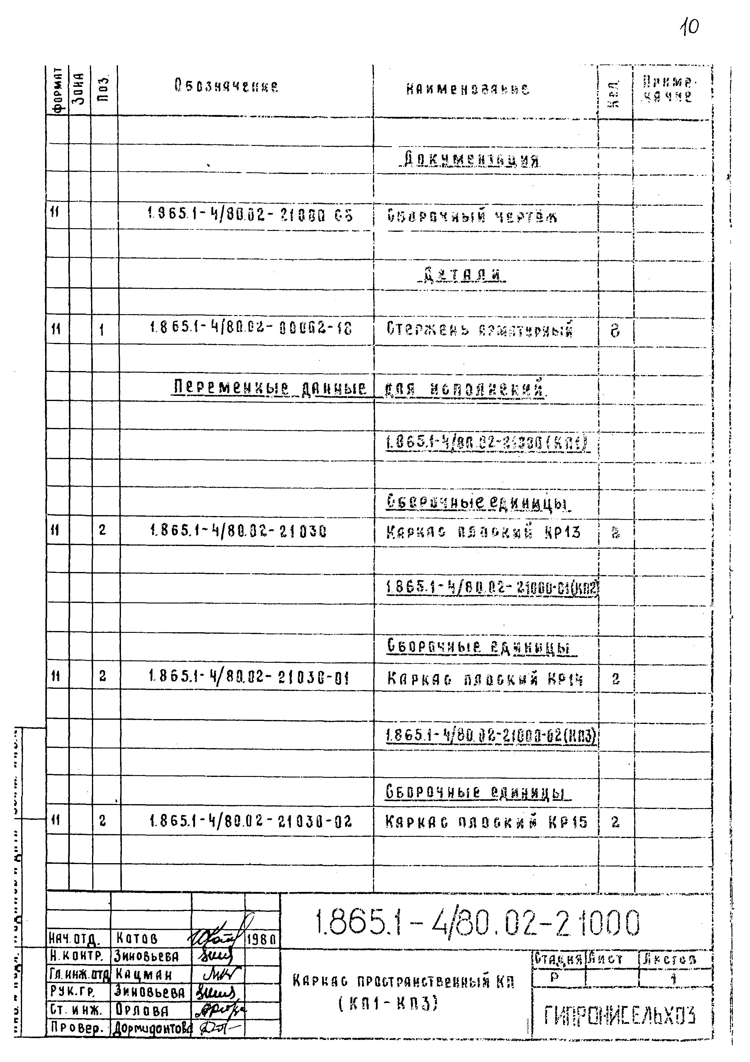 Серия 1.865.1-4/80