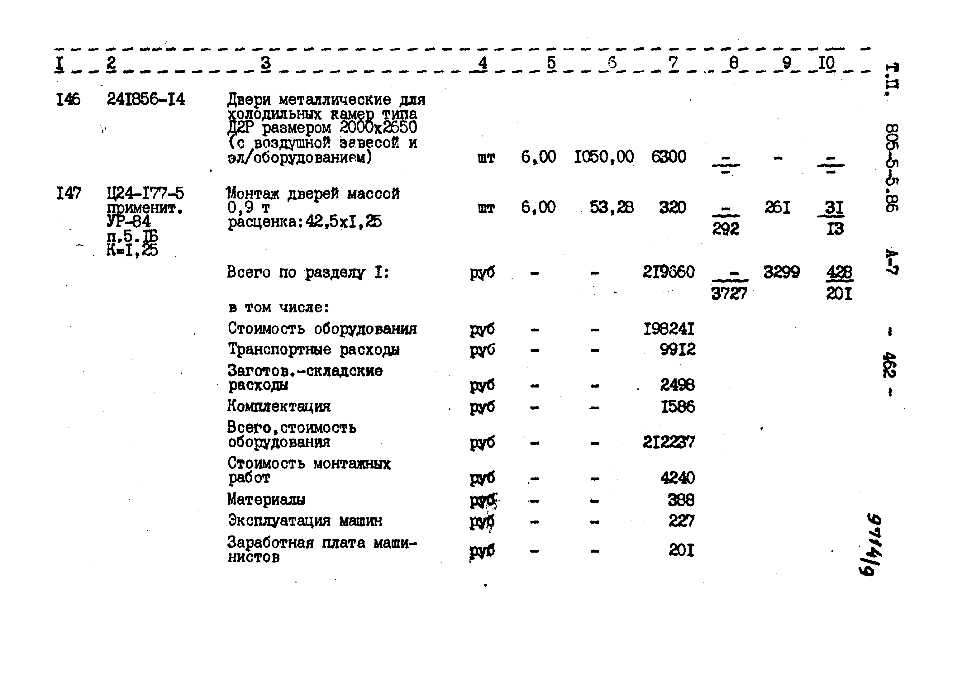 Типовой проект 805-5-5.86