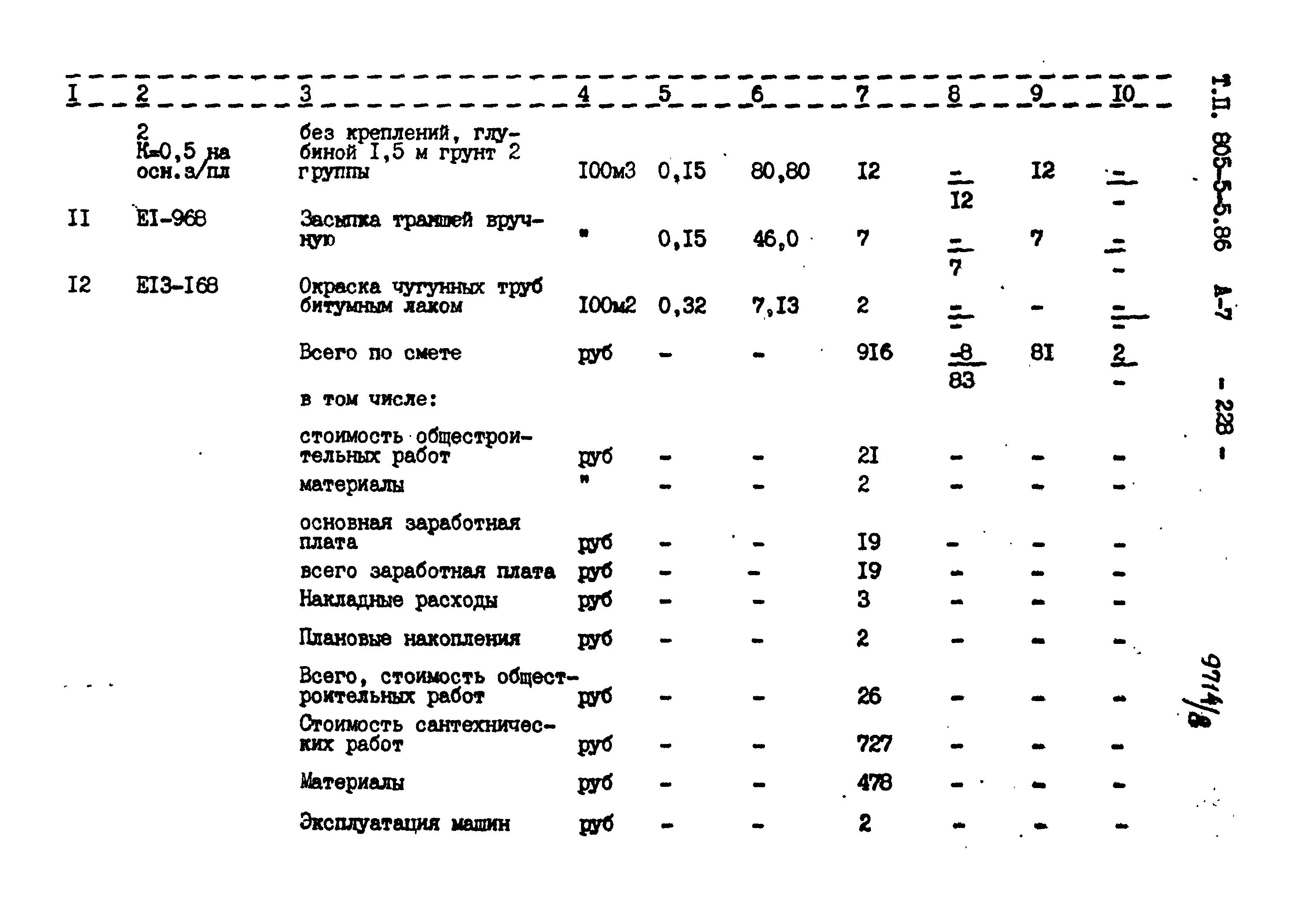 Типовой проект 805-5-5.86