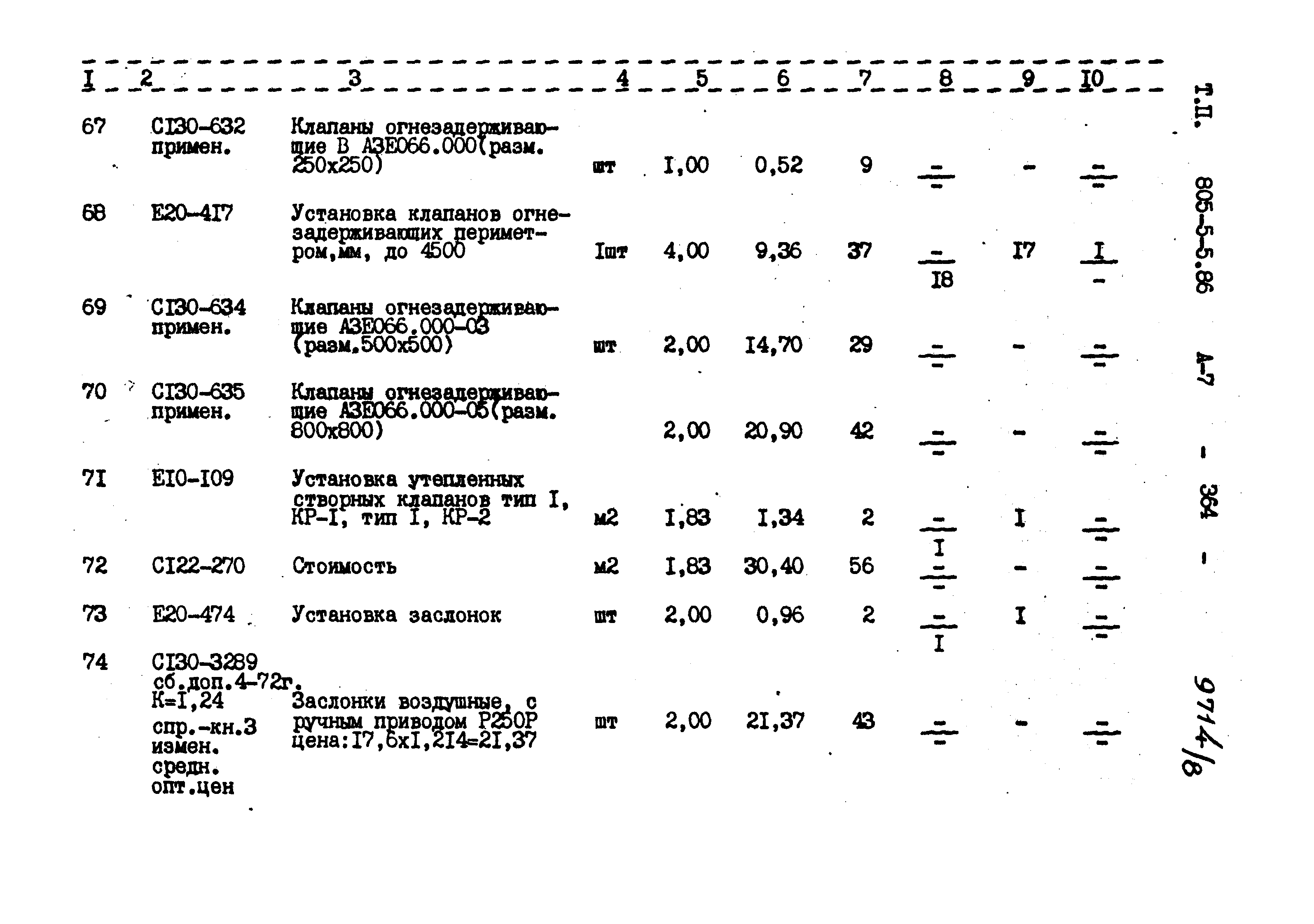 Типовой проект 805-5-5.86