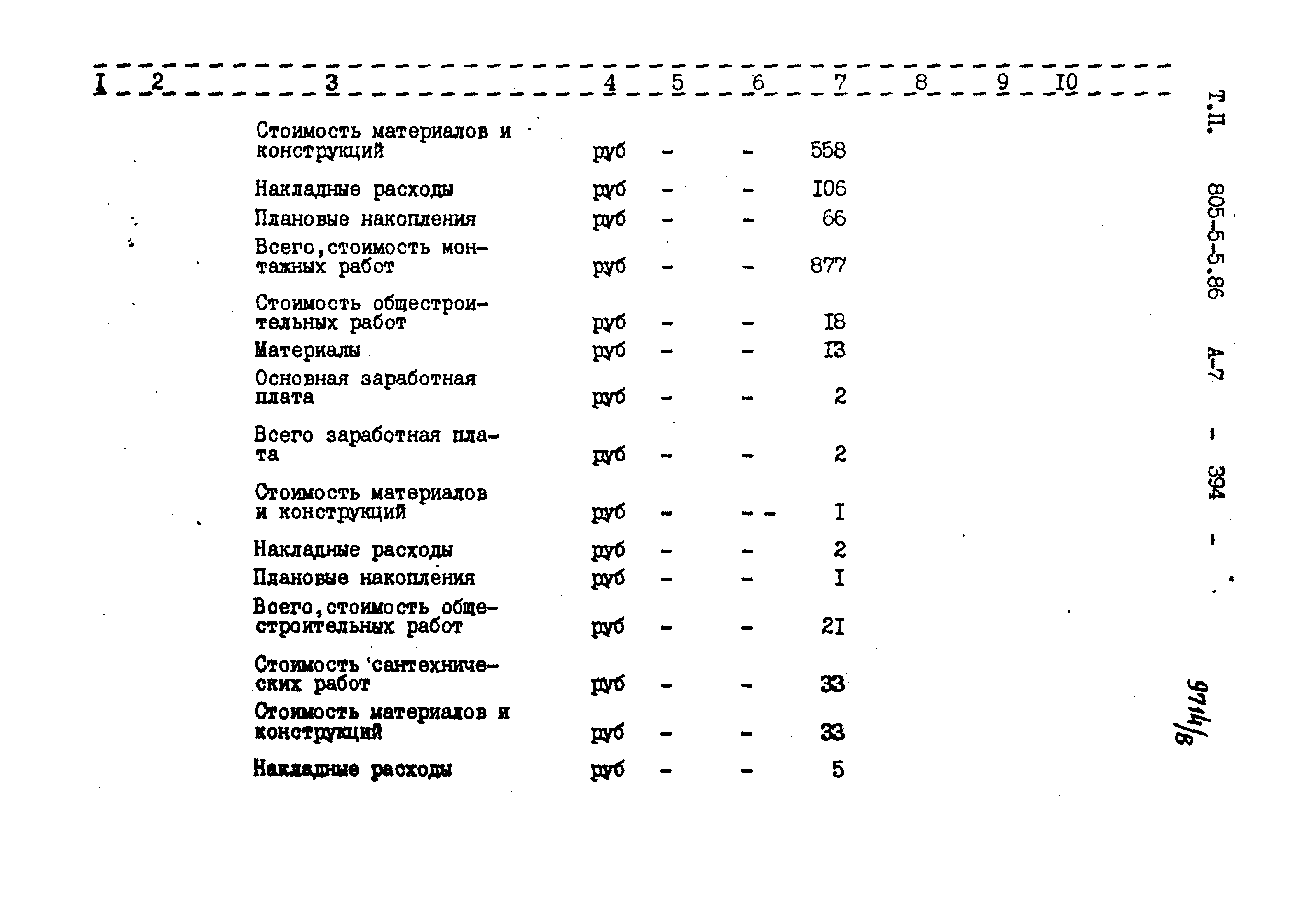 Типовой проект 805-5-5.86