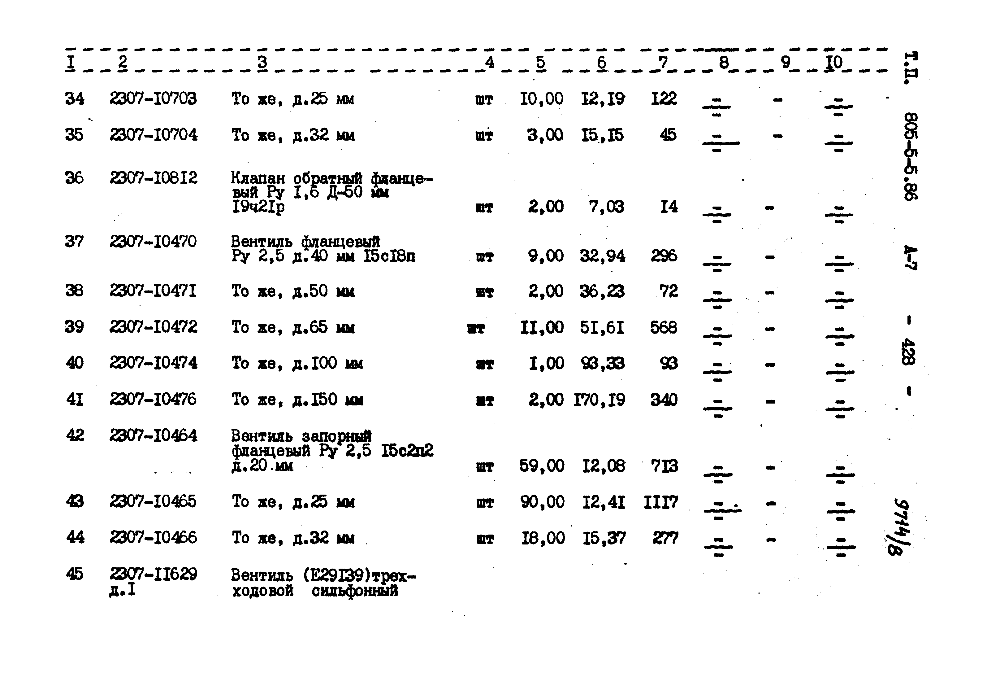 Типовой проект 805-5-5.86