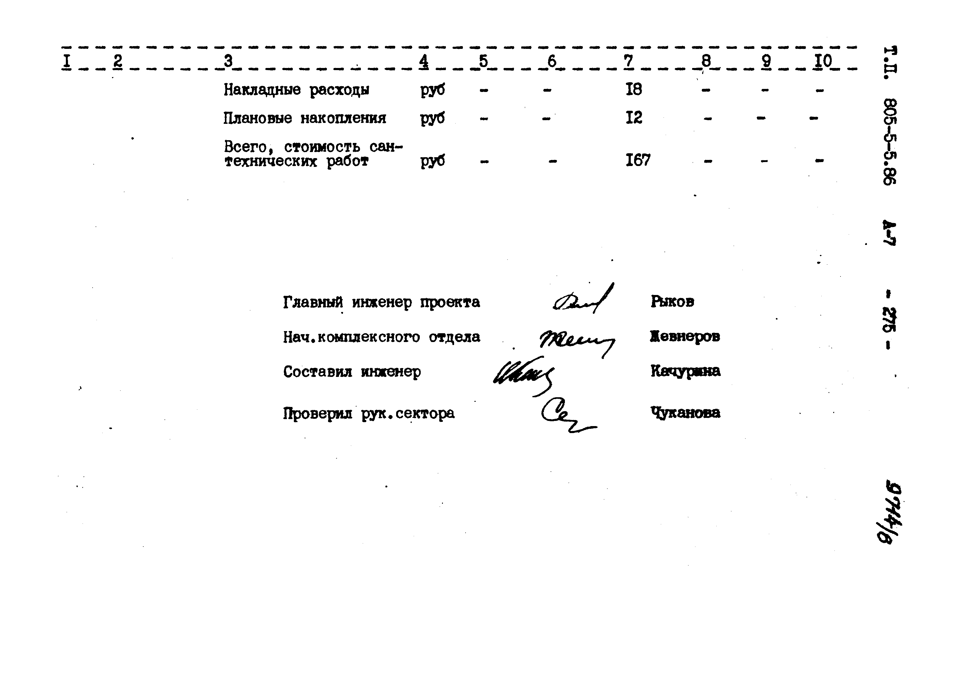 Типовой проект 805-5-5.86