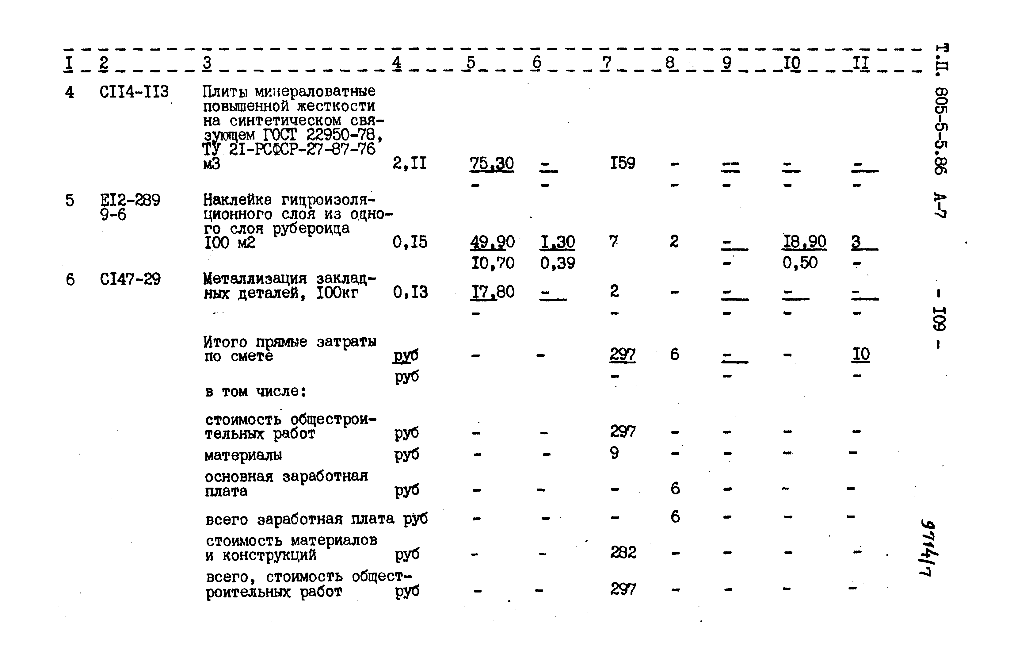 Типовой проект 805-5-5.86