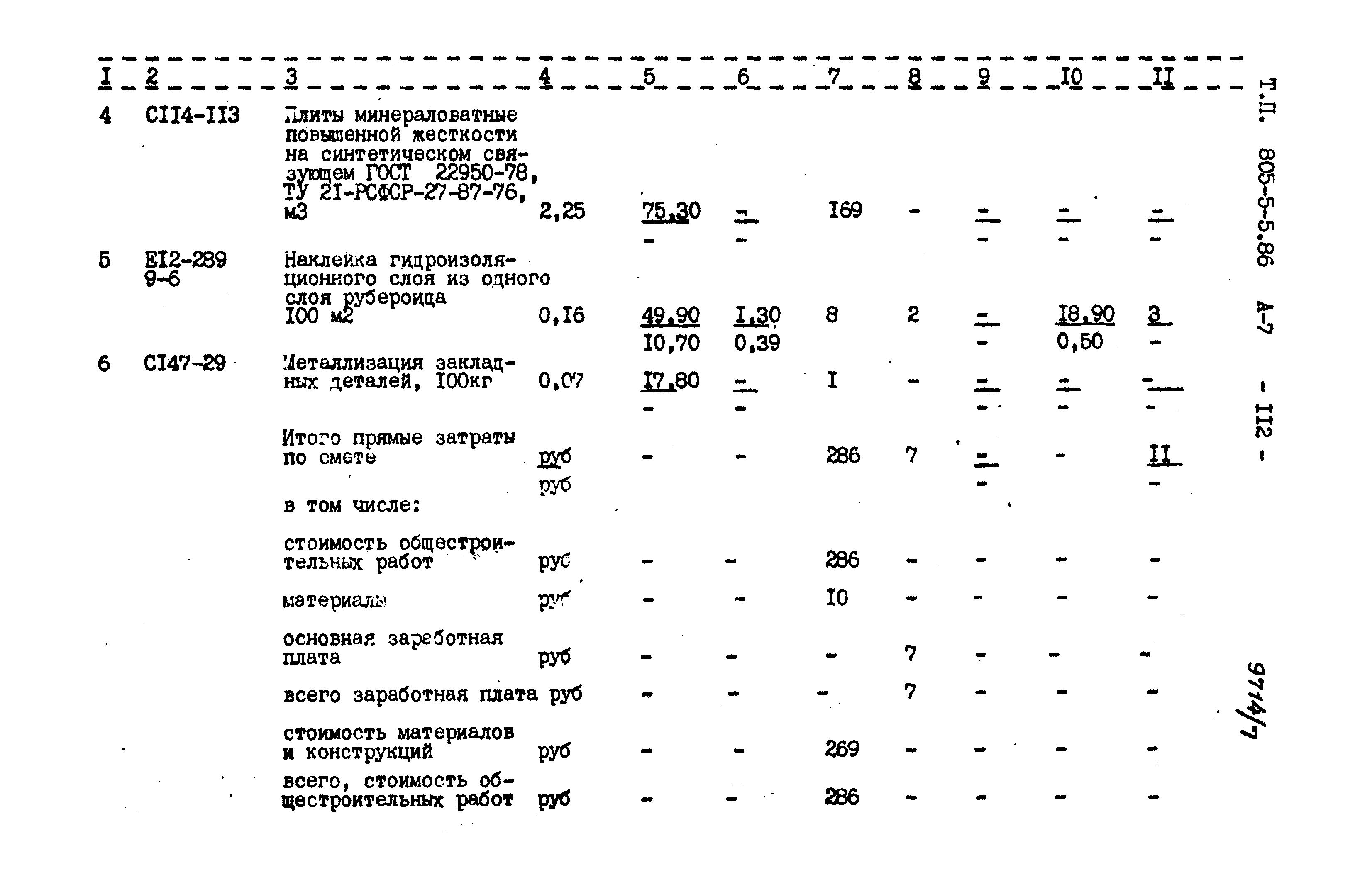 Типовой проект 805-5-5.86