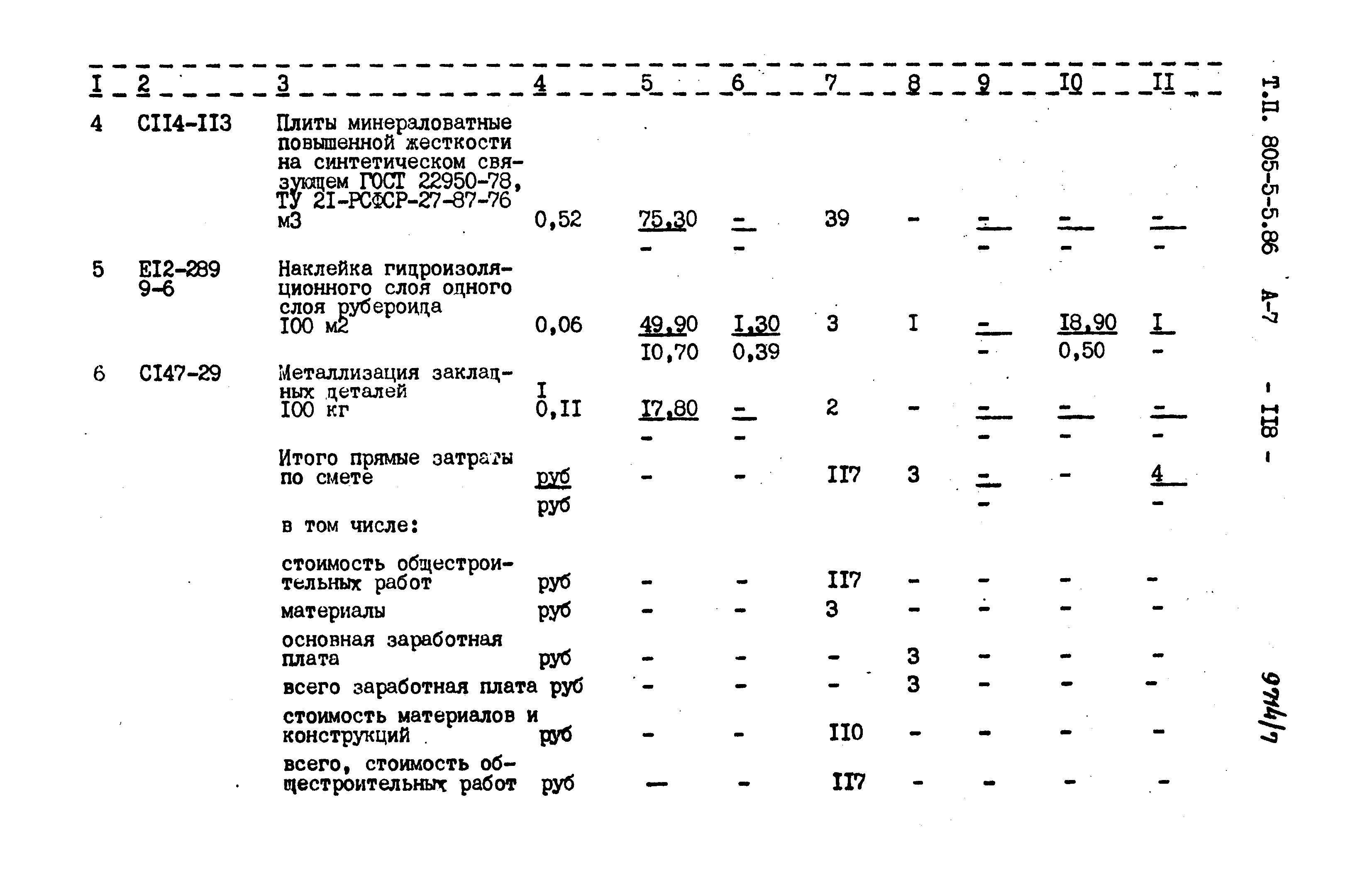 Типовой проект 805-5-5.86