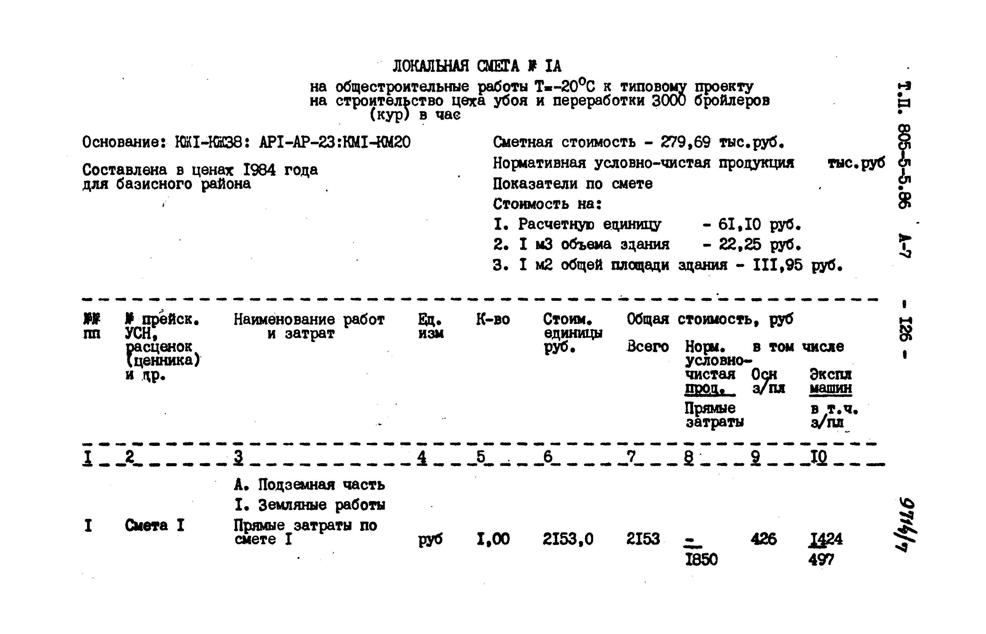 Типовой проект 805-5-5.86