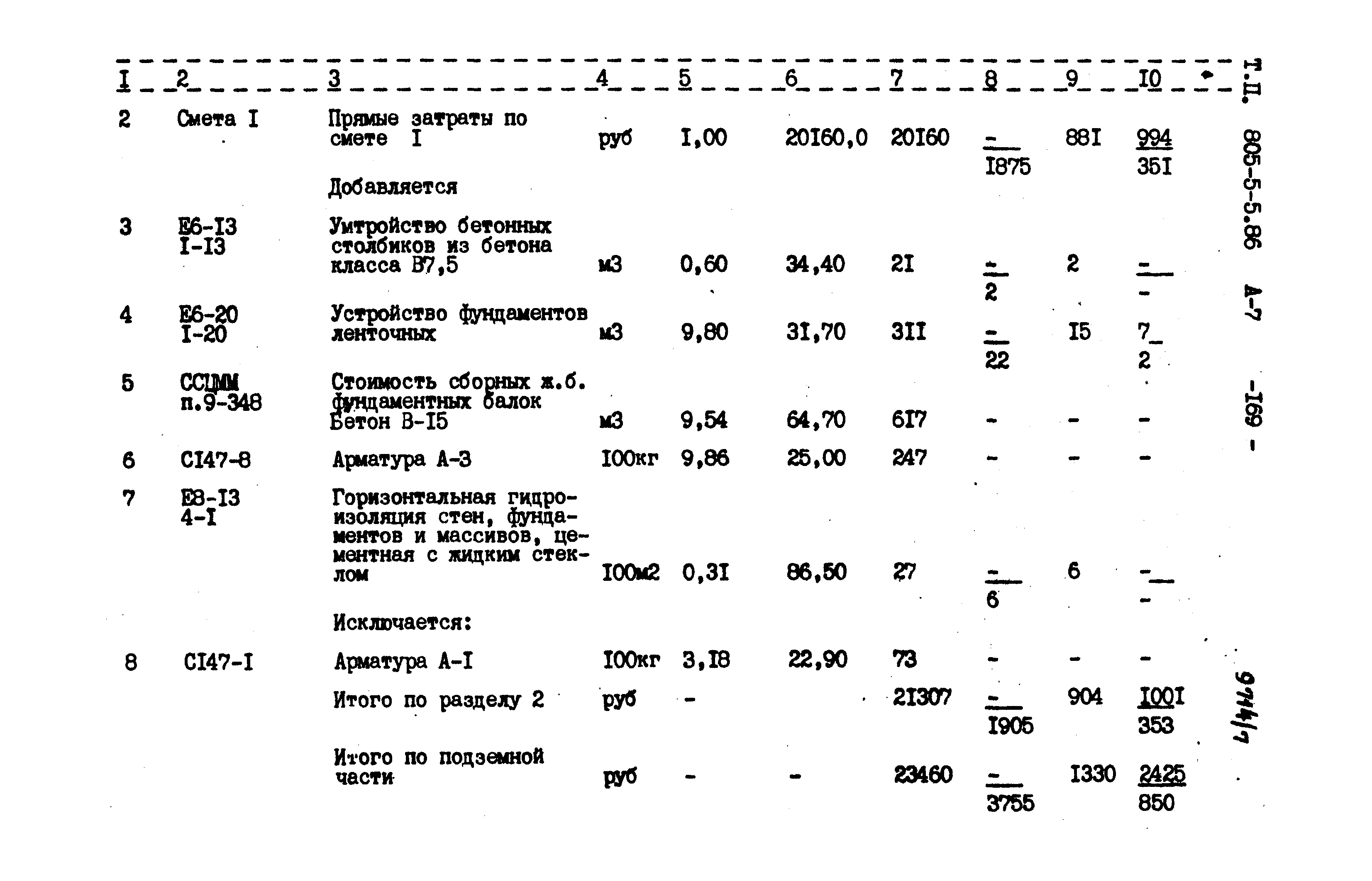 Типовой проект 805-5-5.86