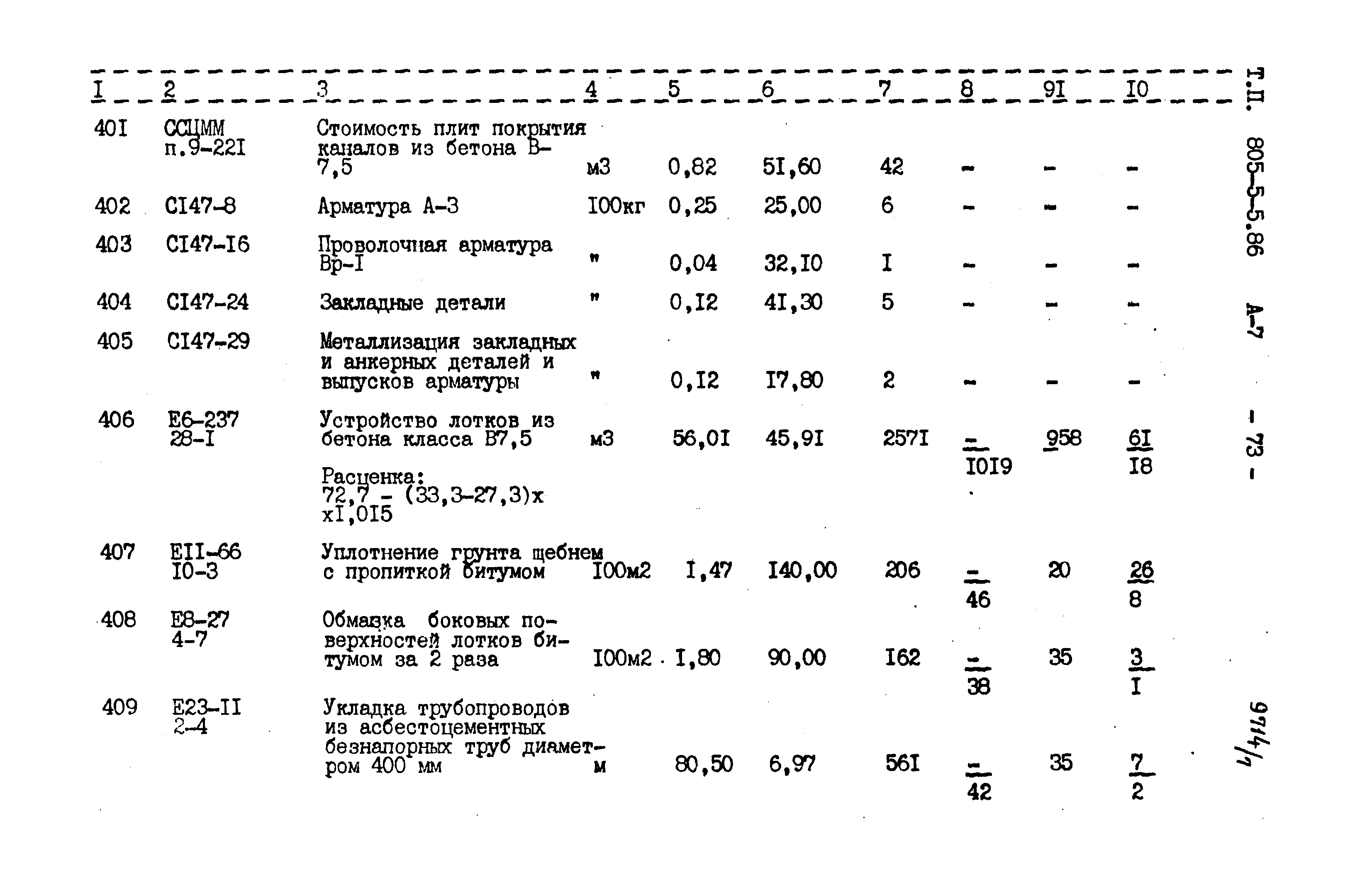 Типовой проект 805-5-5.86