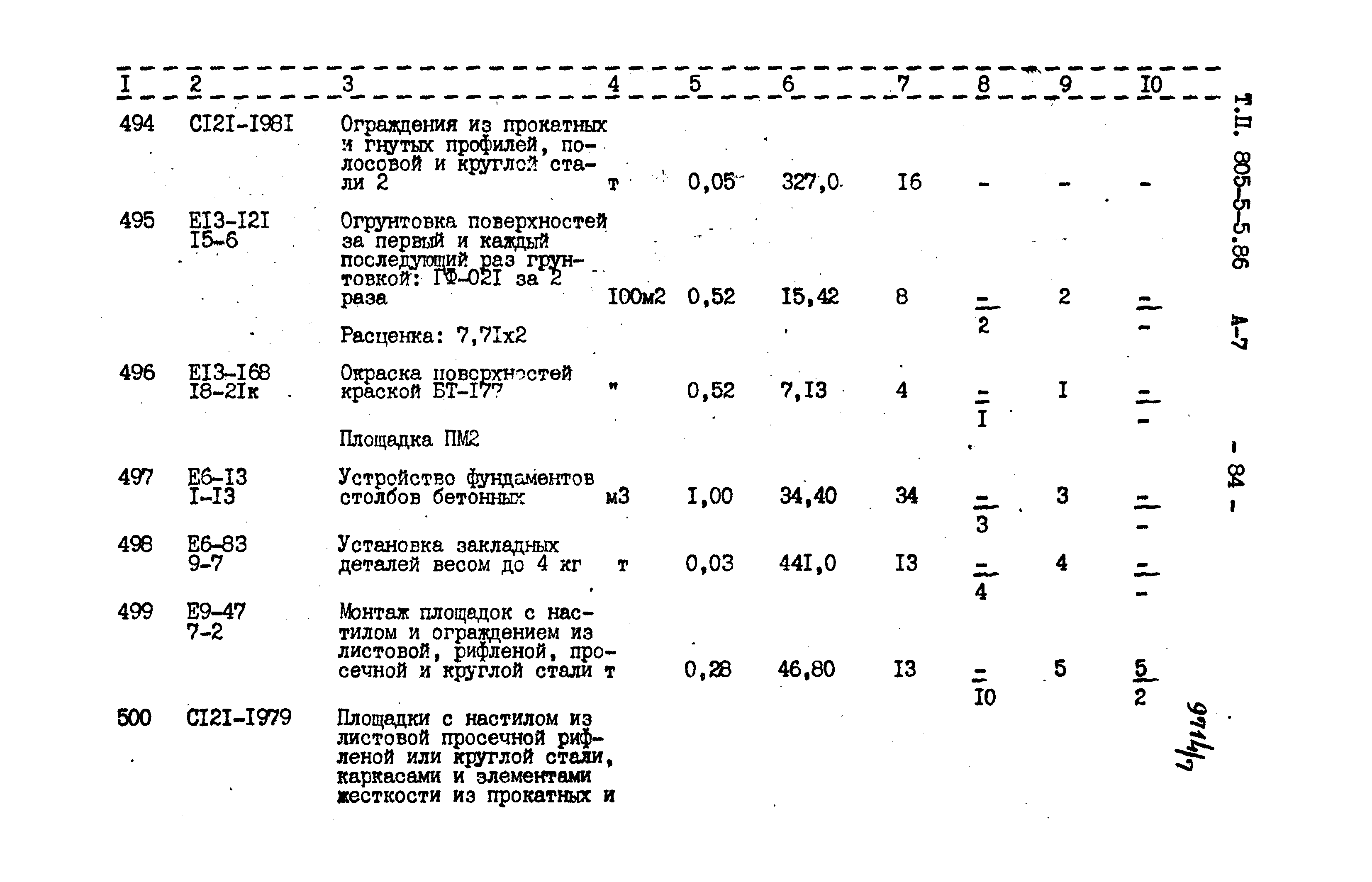 Типовой проект 805-5-5.86