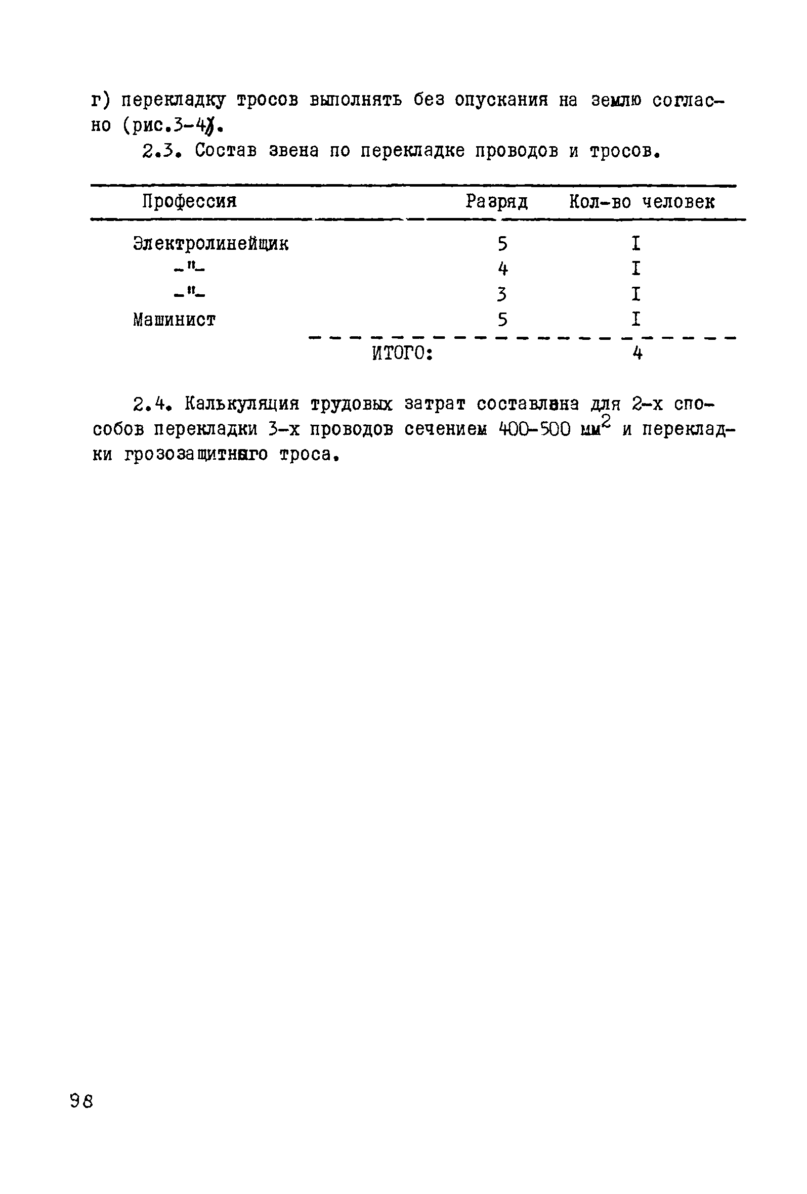 Технологическая карта К-5-20-9