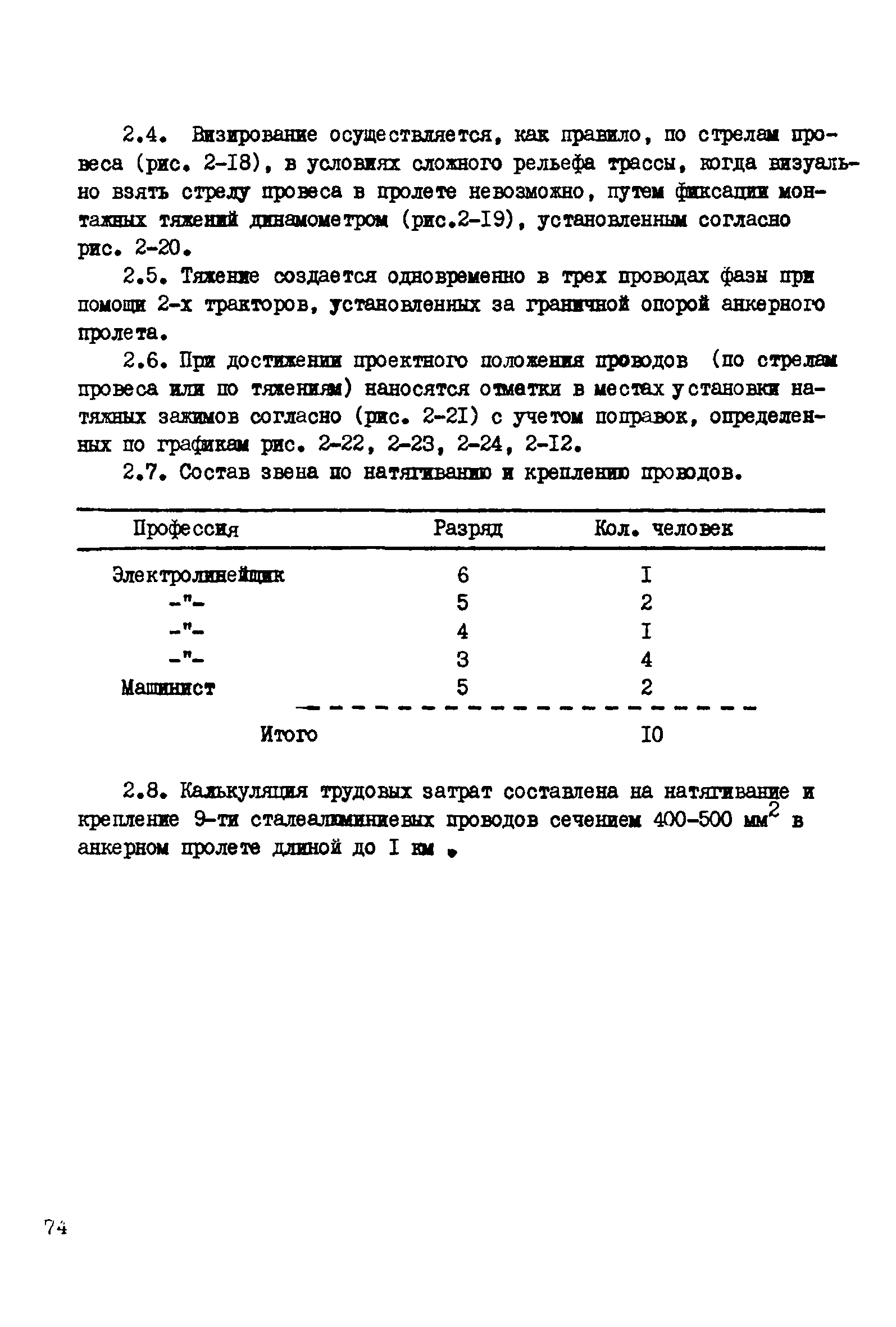 Технологическая карта К-5-20-7