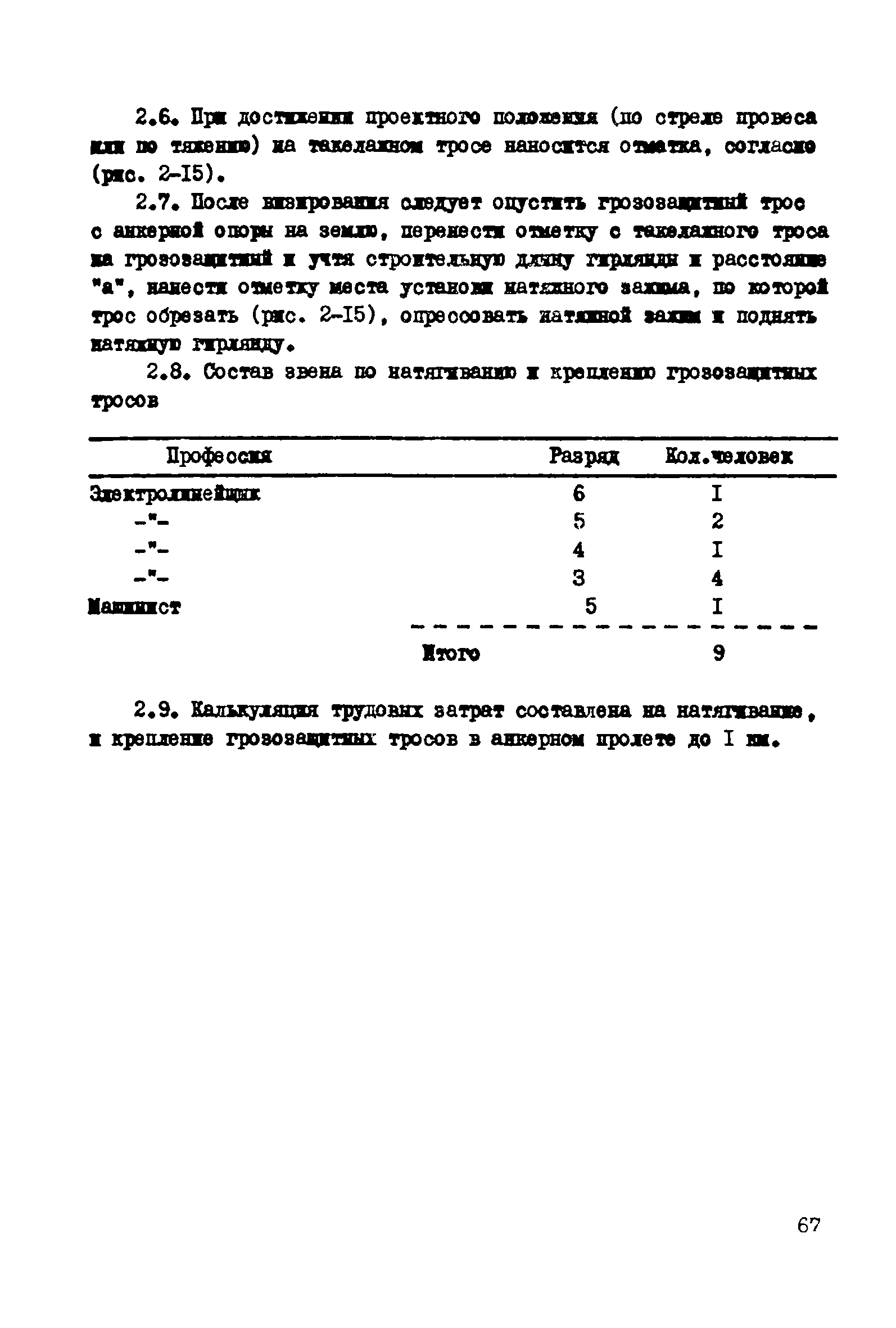 Технологическая карта К-5-20-6