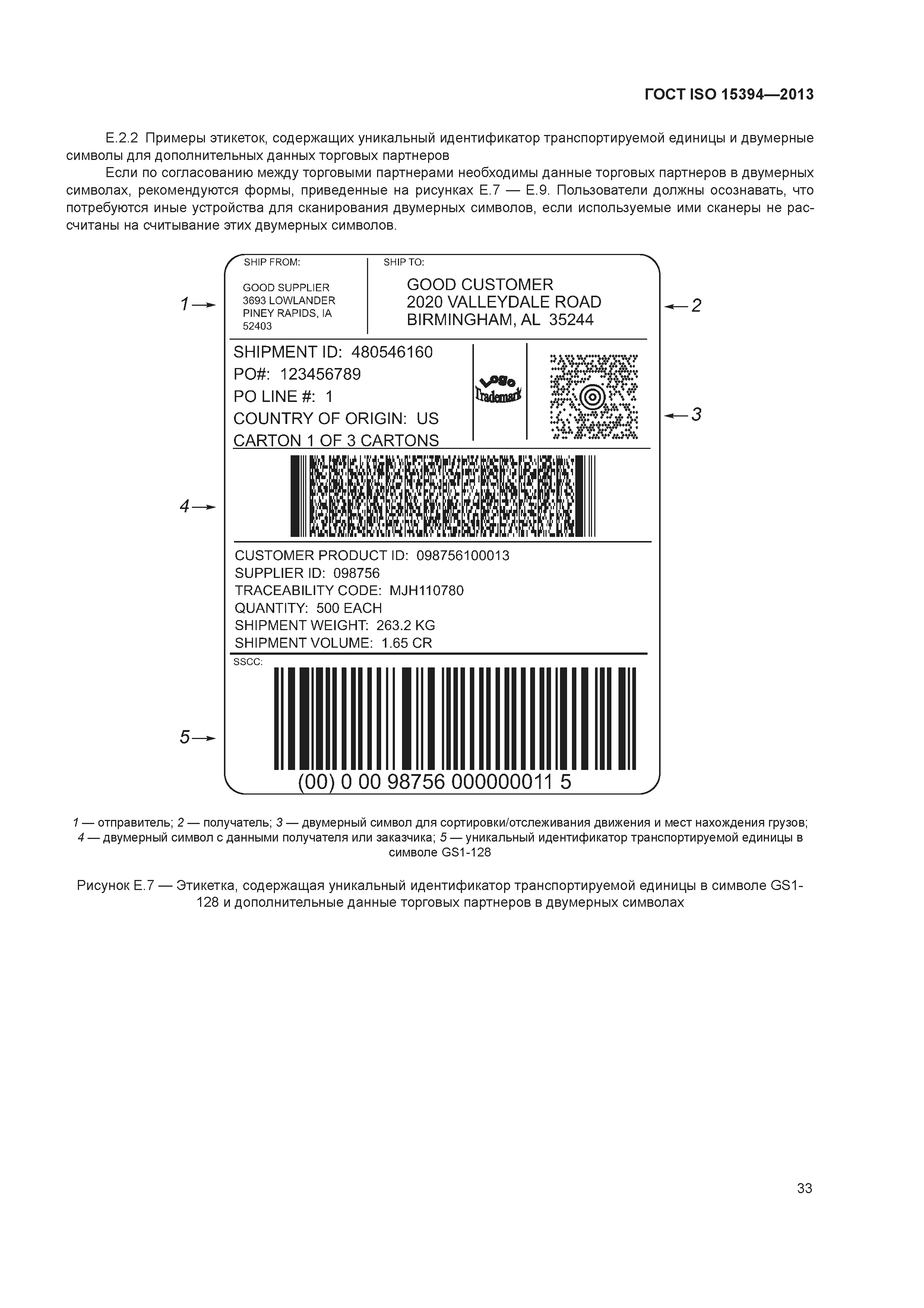 ГОСТ ISO 15394-2013