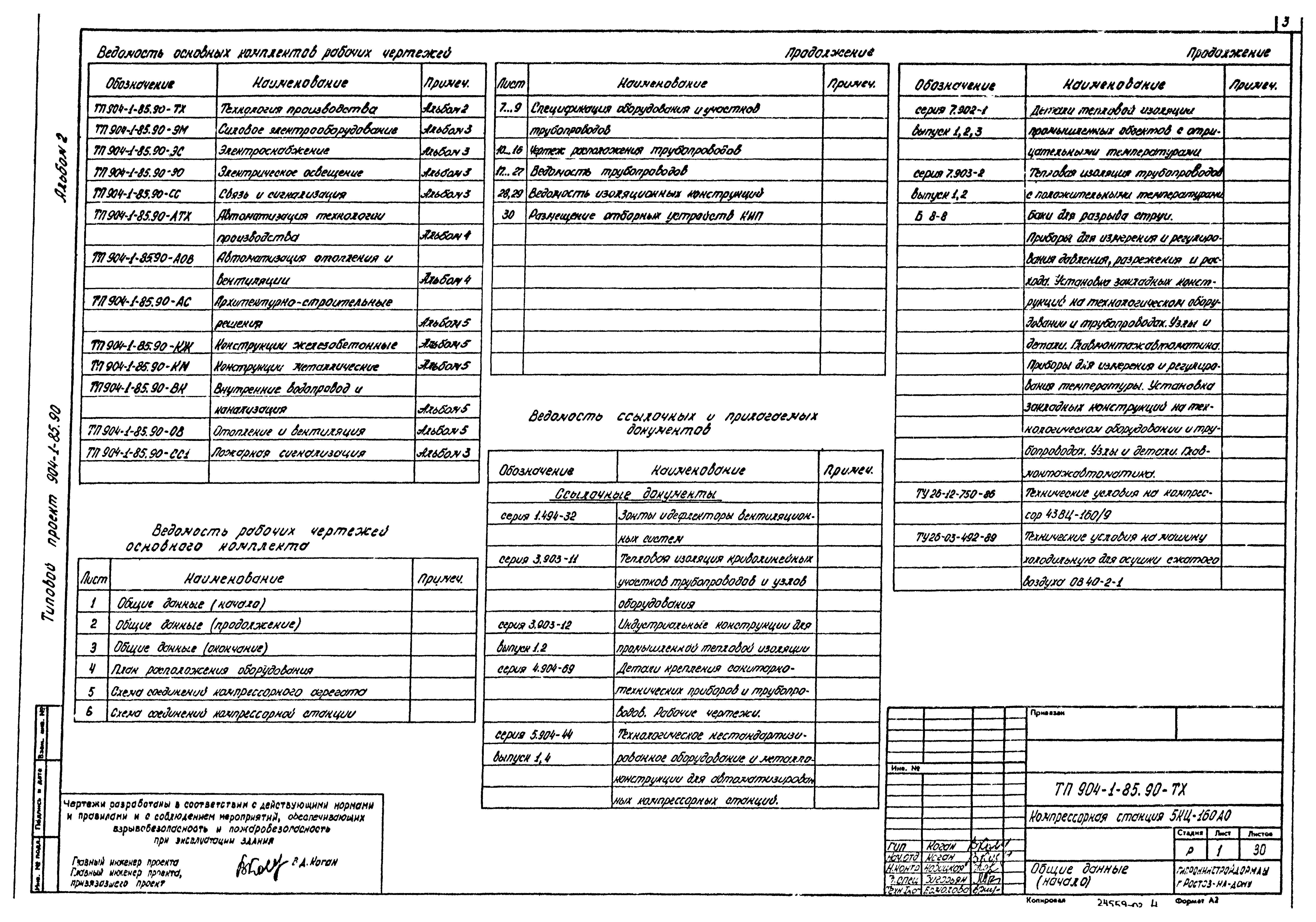 Типовой проект 904-1-85.90
