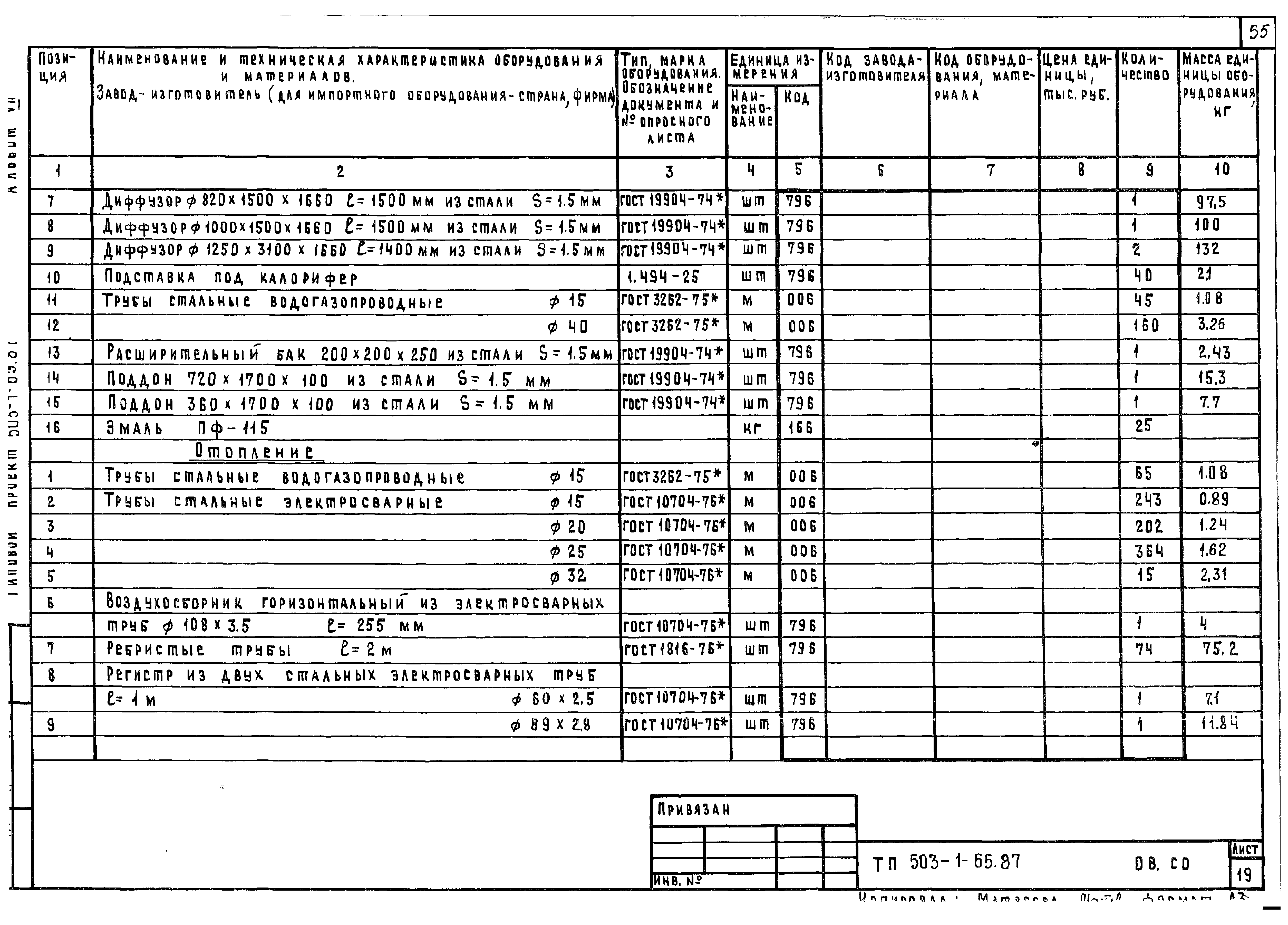 Типовой проект 503-1-65.87