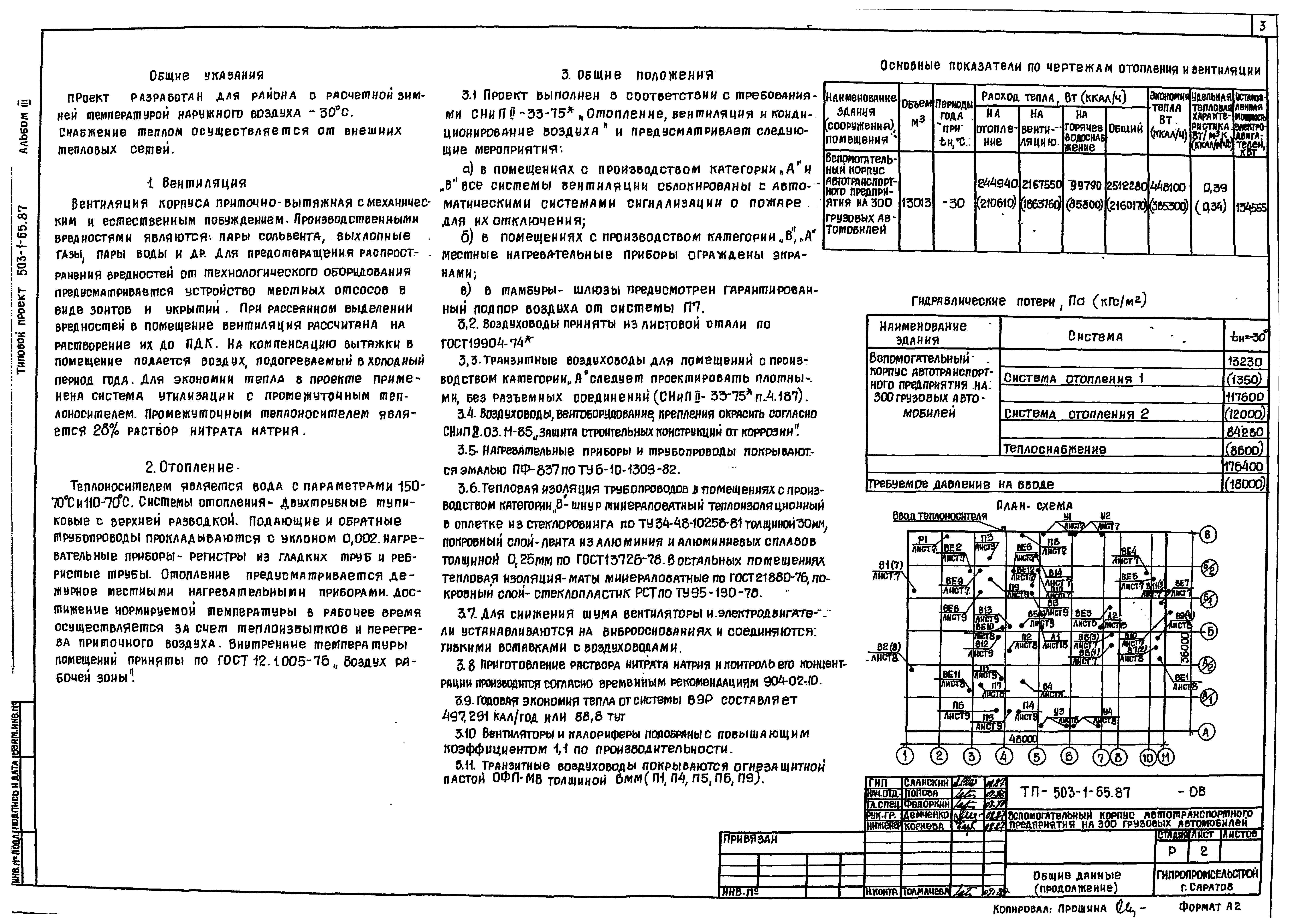 Типовой проект 503-1-65.87