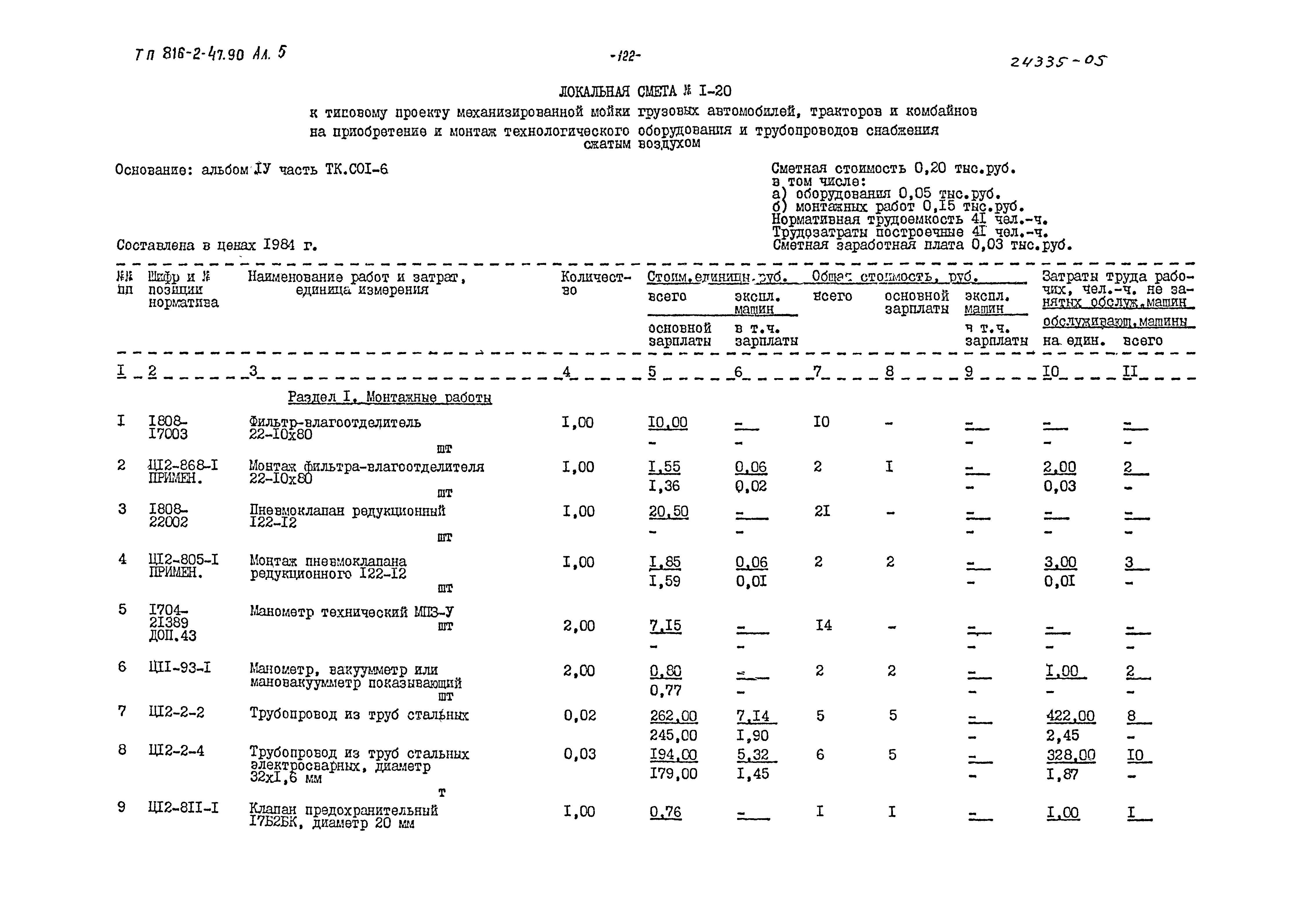 Типовой проект 816-2-47.90