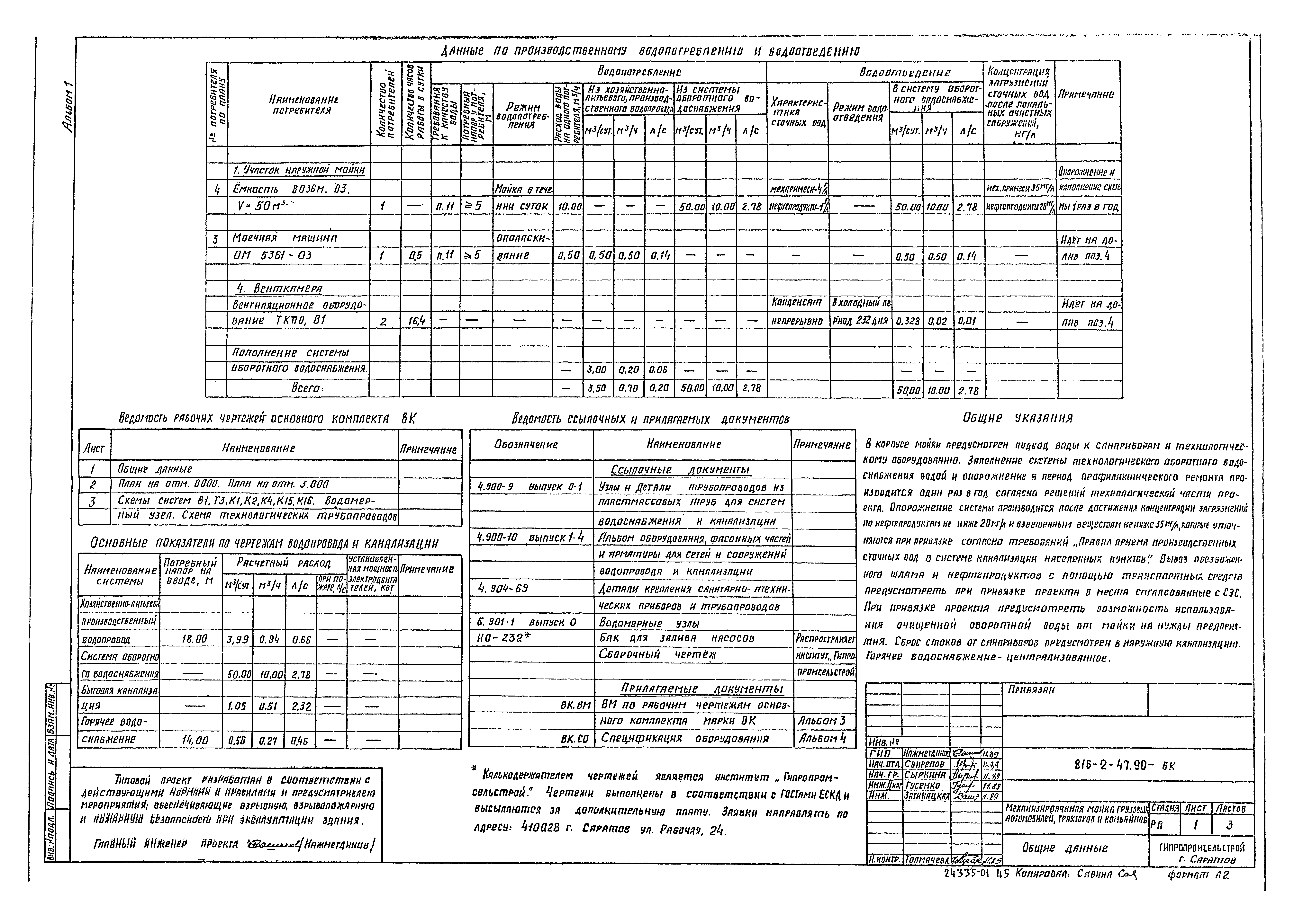 Типовой проект 816-2-47.90