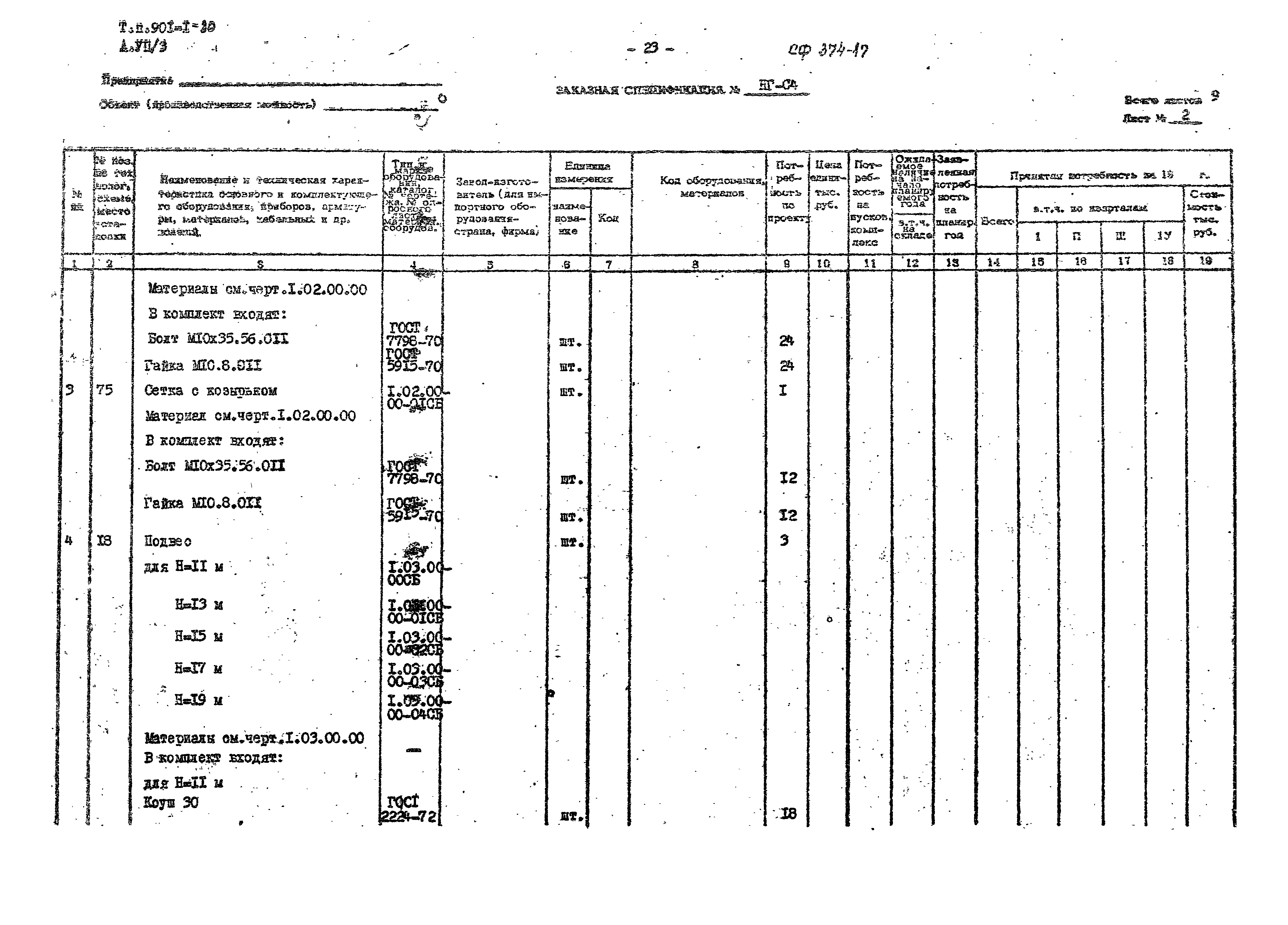 Типовой проект 901-1-30