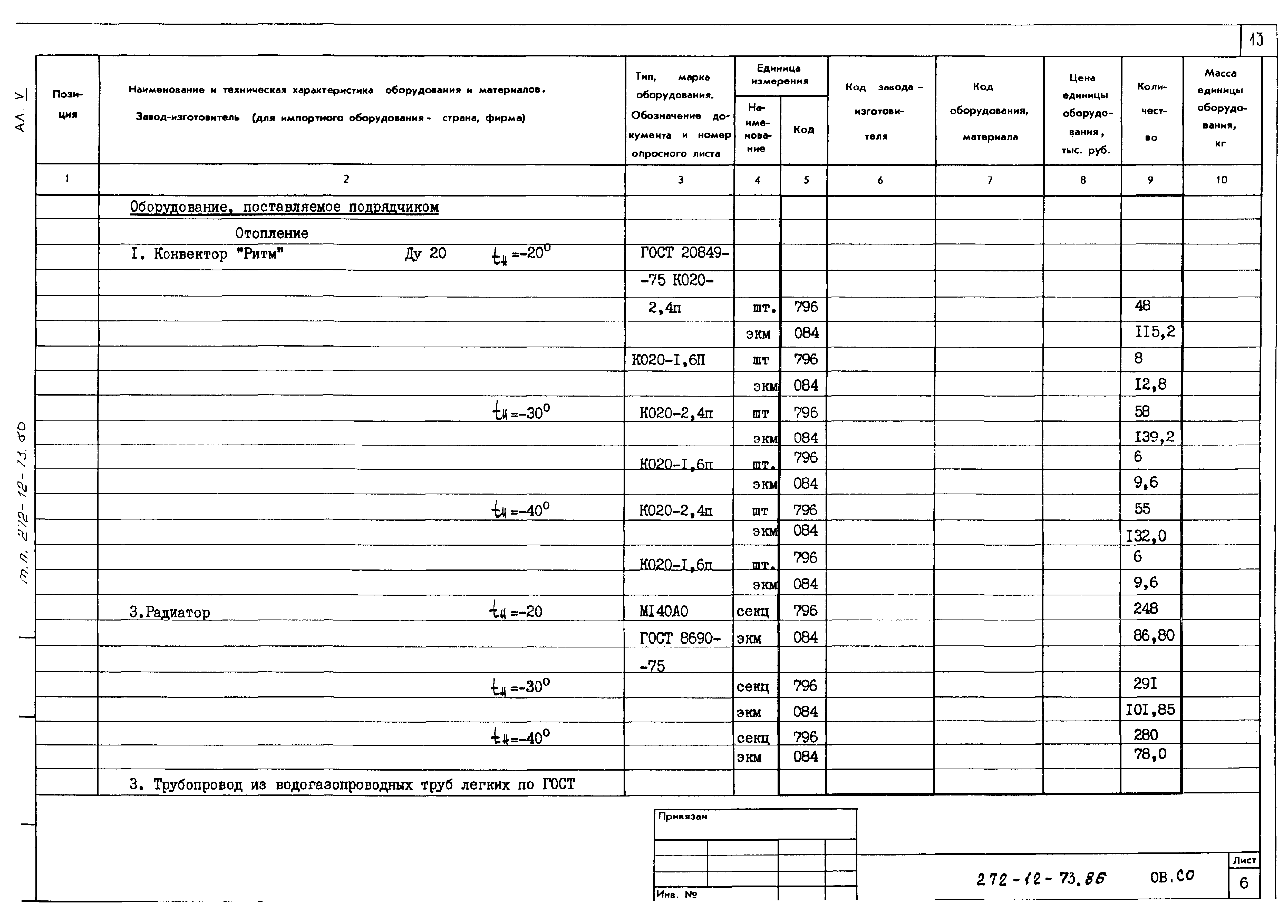 Типовой проект 272-12-73.86