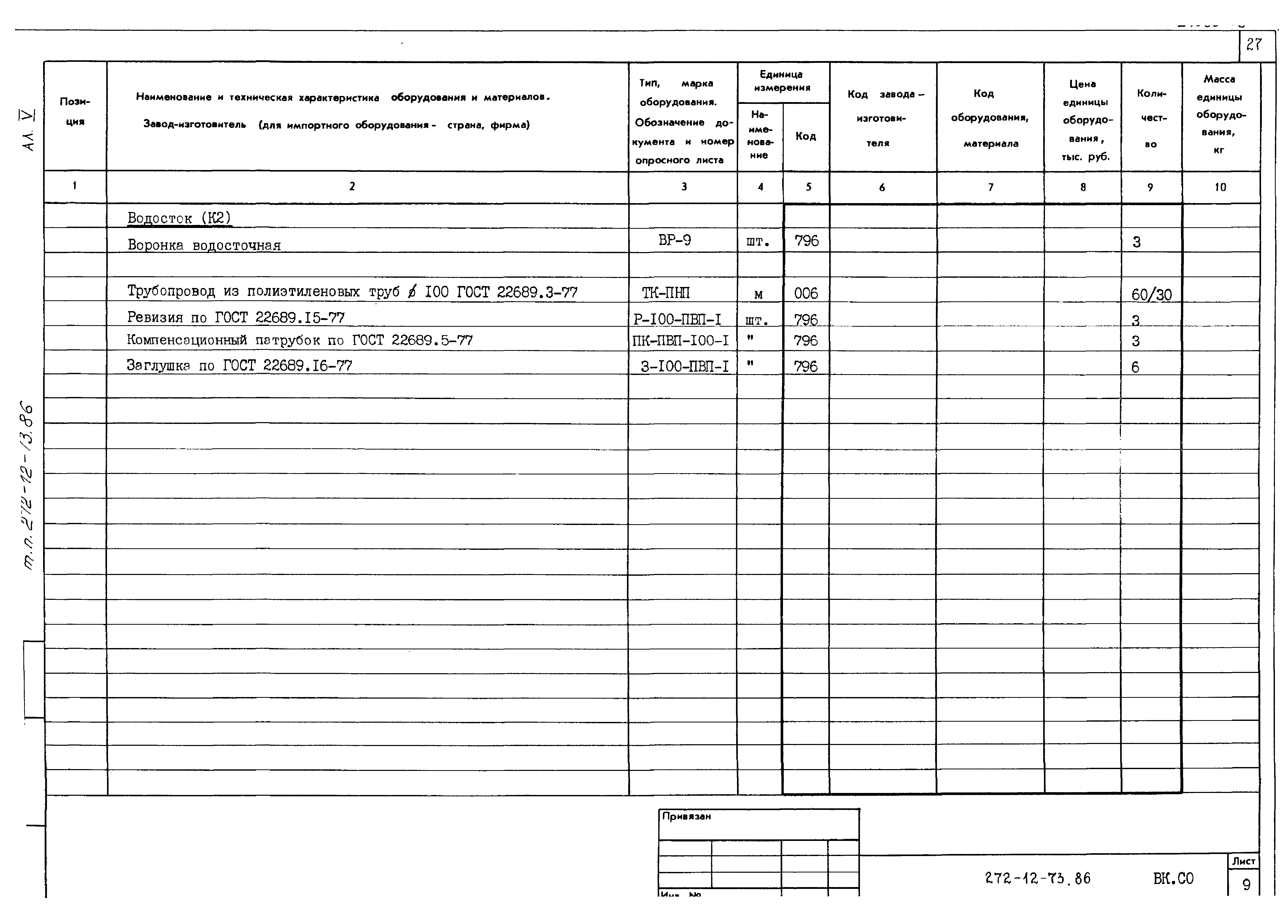 Типовой проект 272-12-73.86