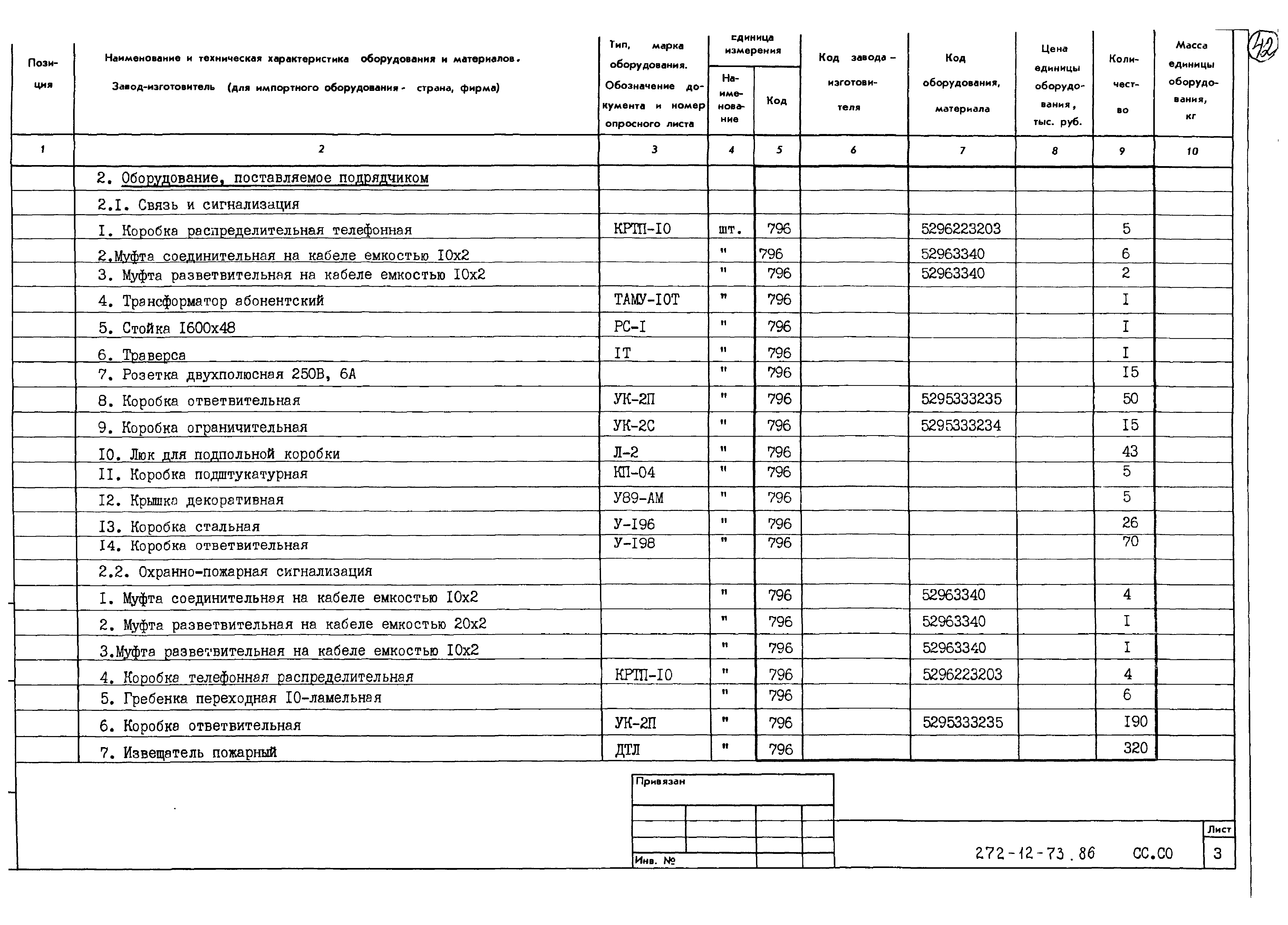 Типовой проект 272-12-73.86