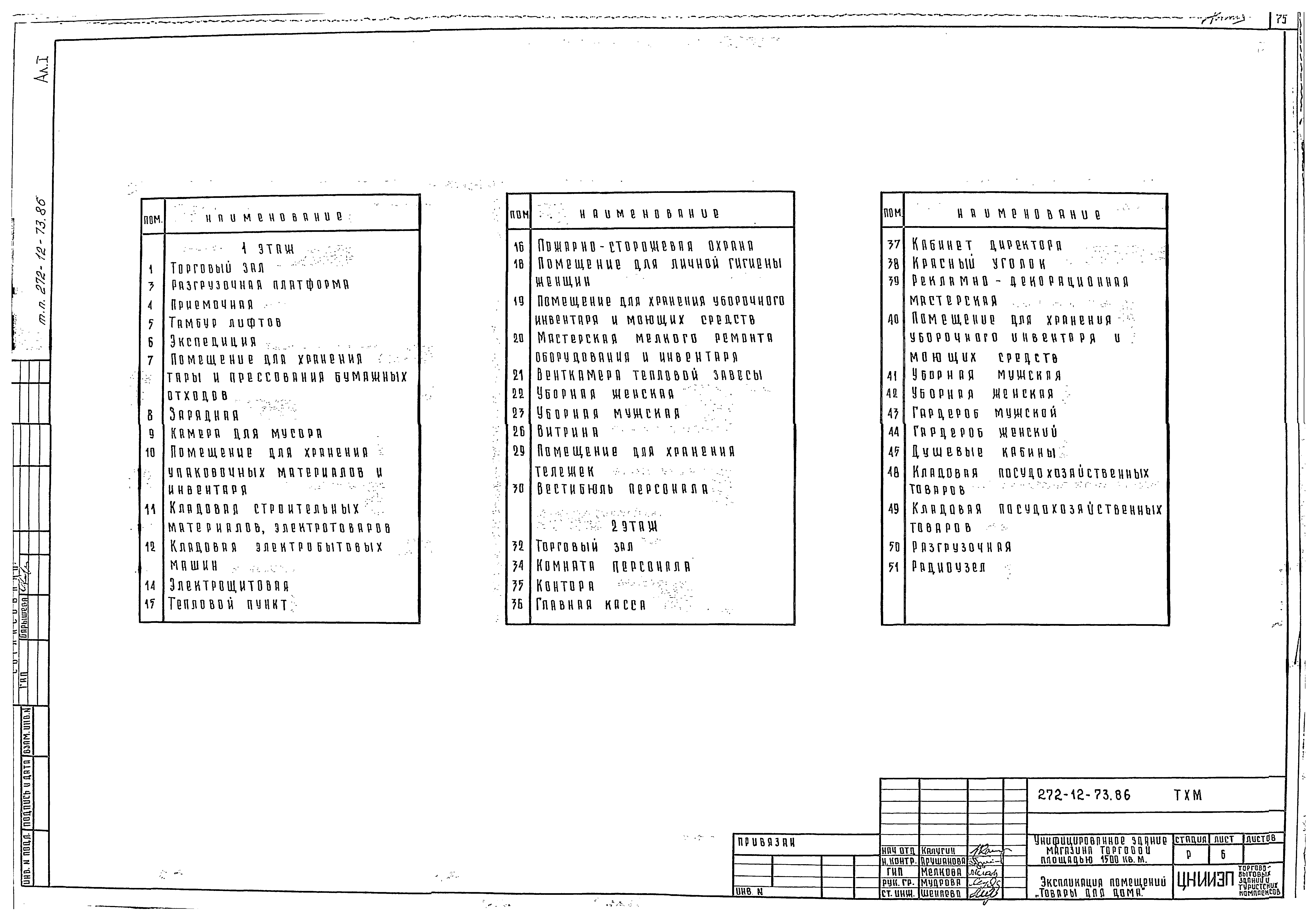 Типовой проект 272-12-73.86