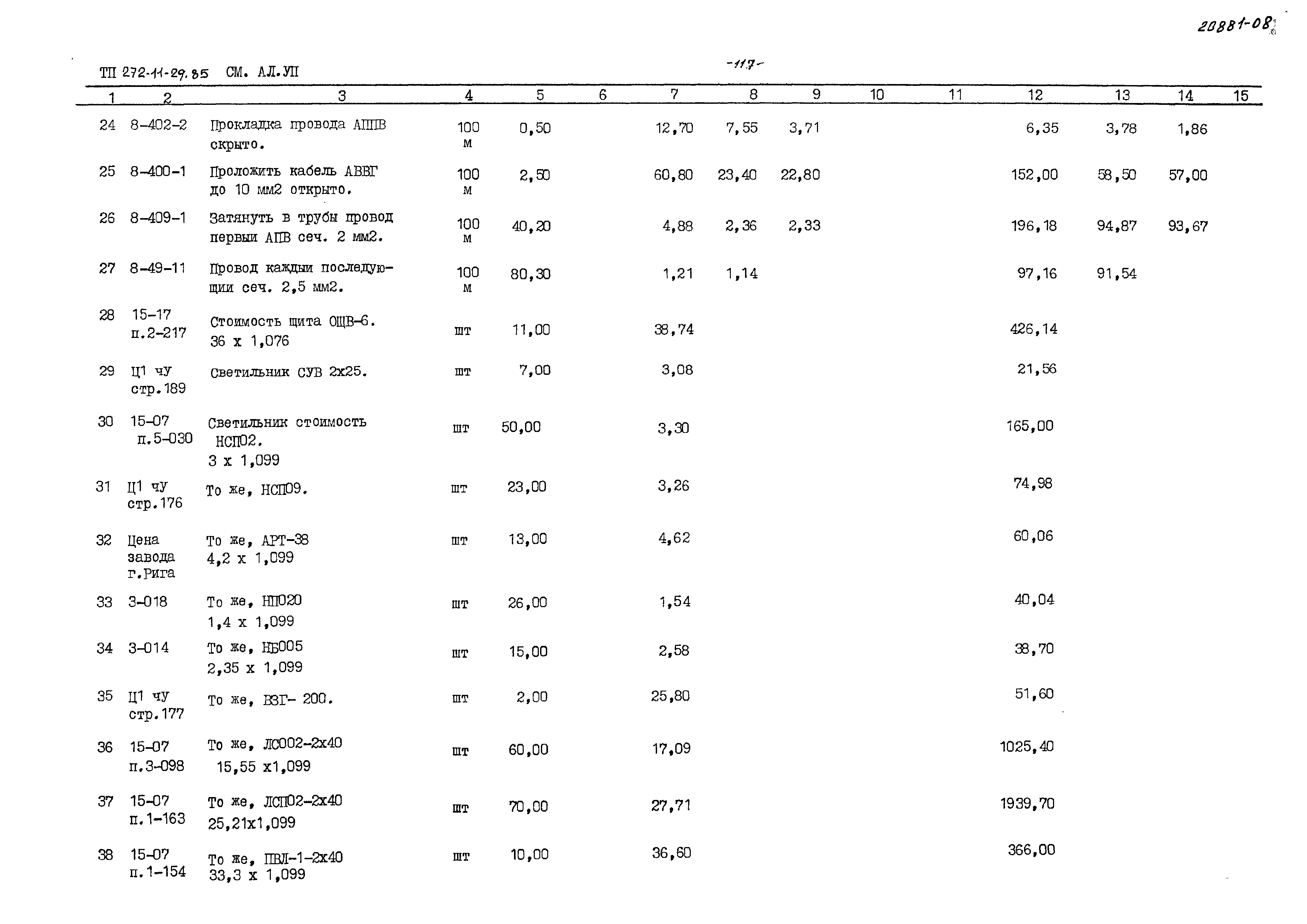 Типовой проект 272-11-29.85