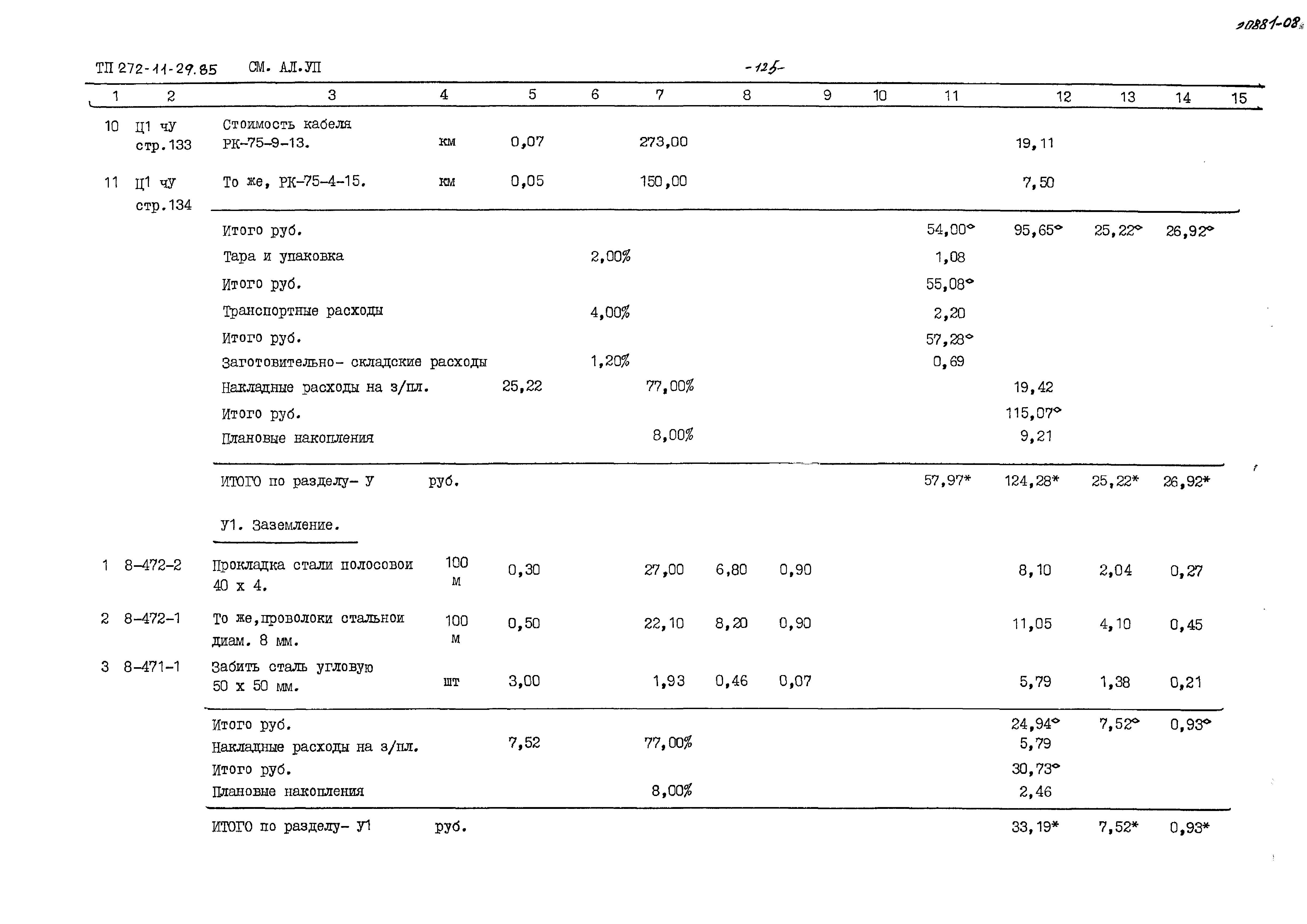 Типовой проект 272-11-29.85