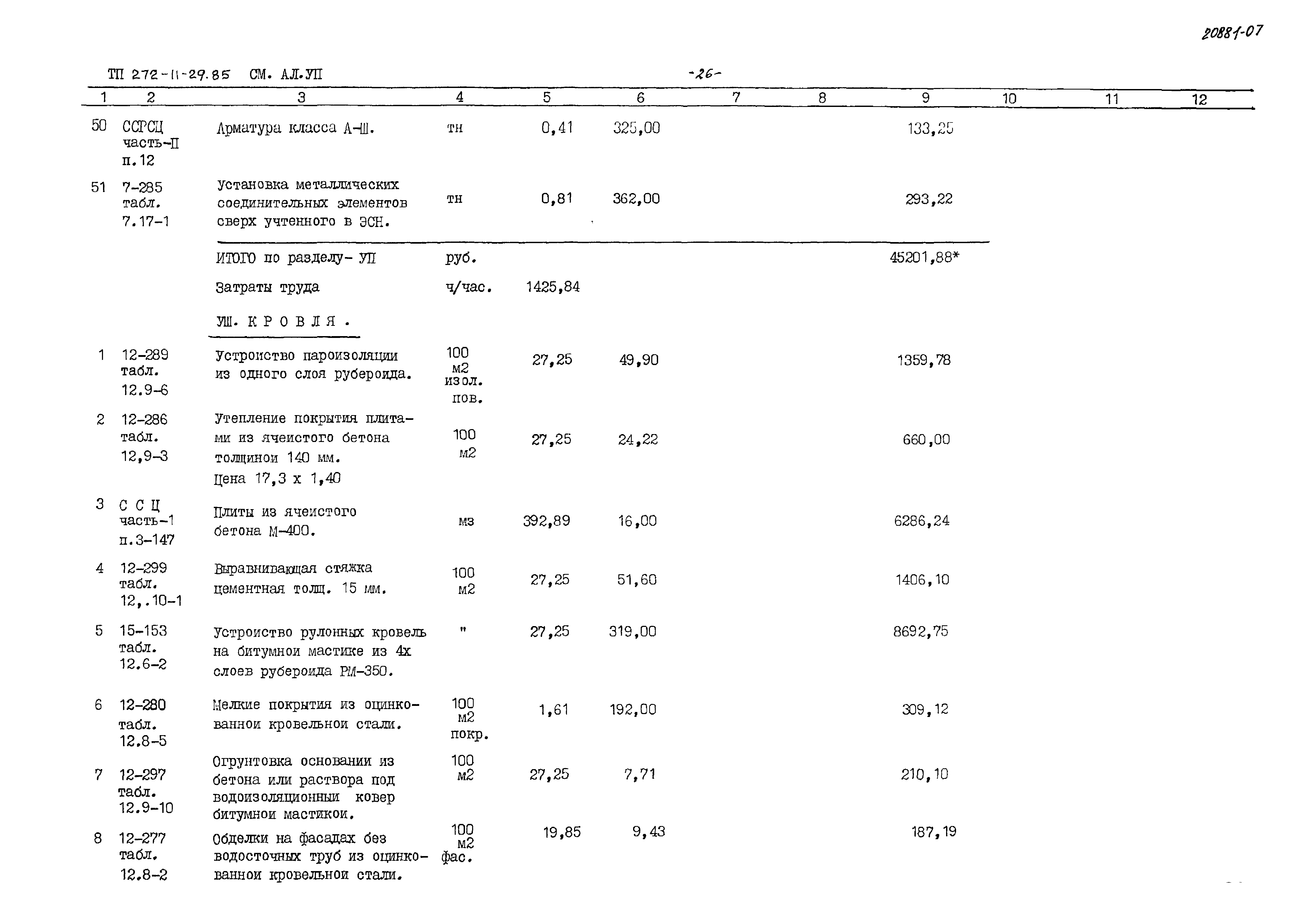 Типовой проект 272-11-29.85