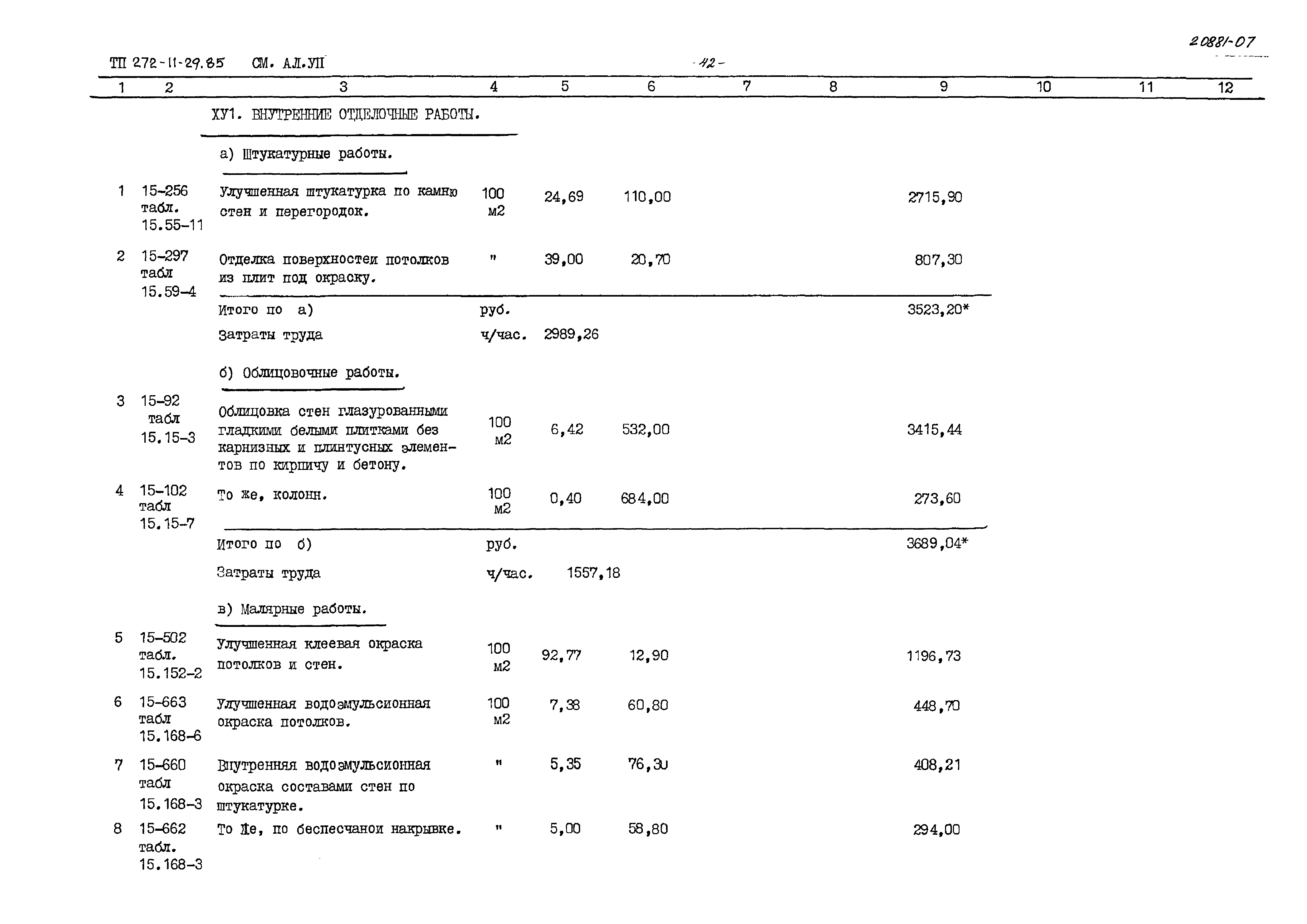 Типовой проект 272-11-29.85