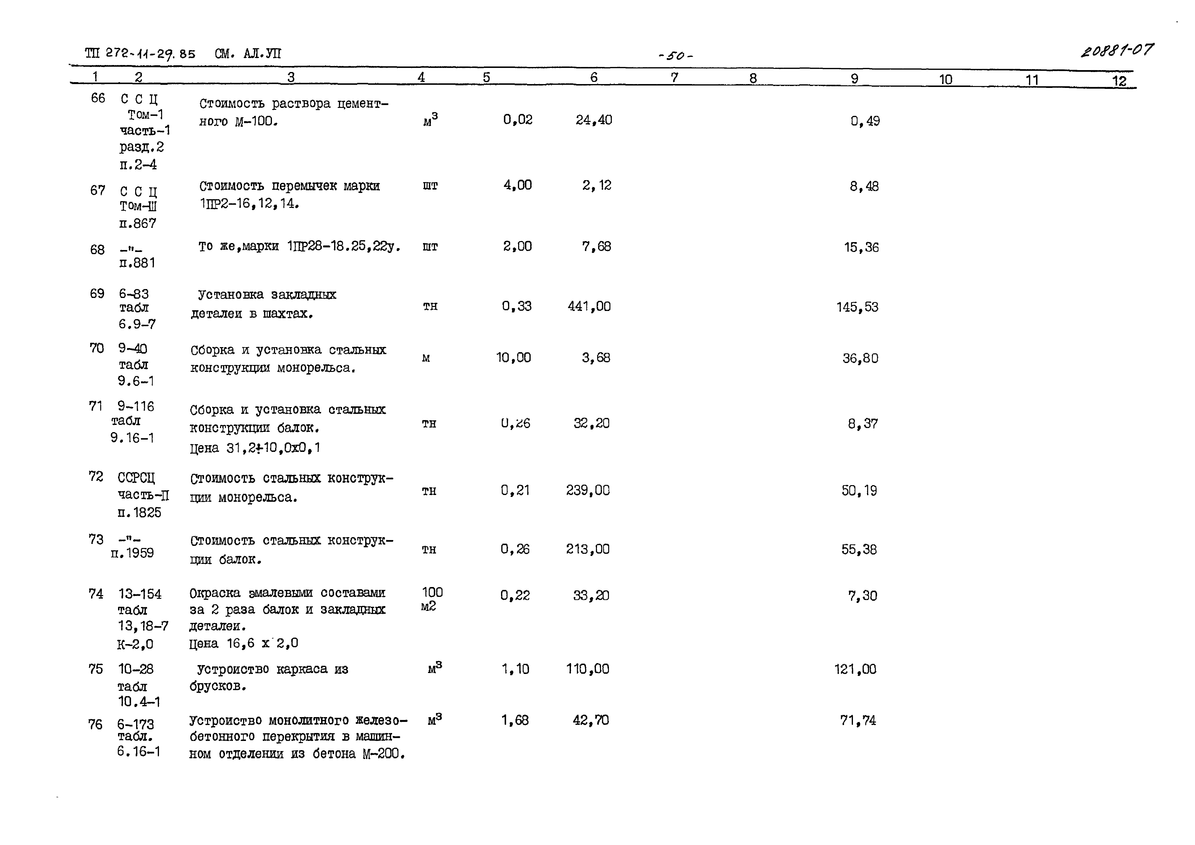 Типовой проект 272-11-29.85