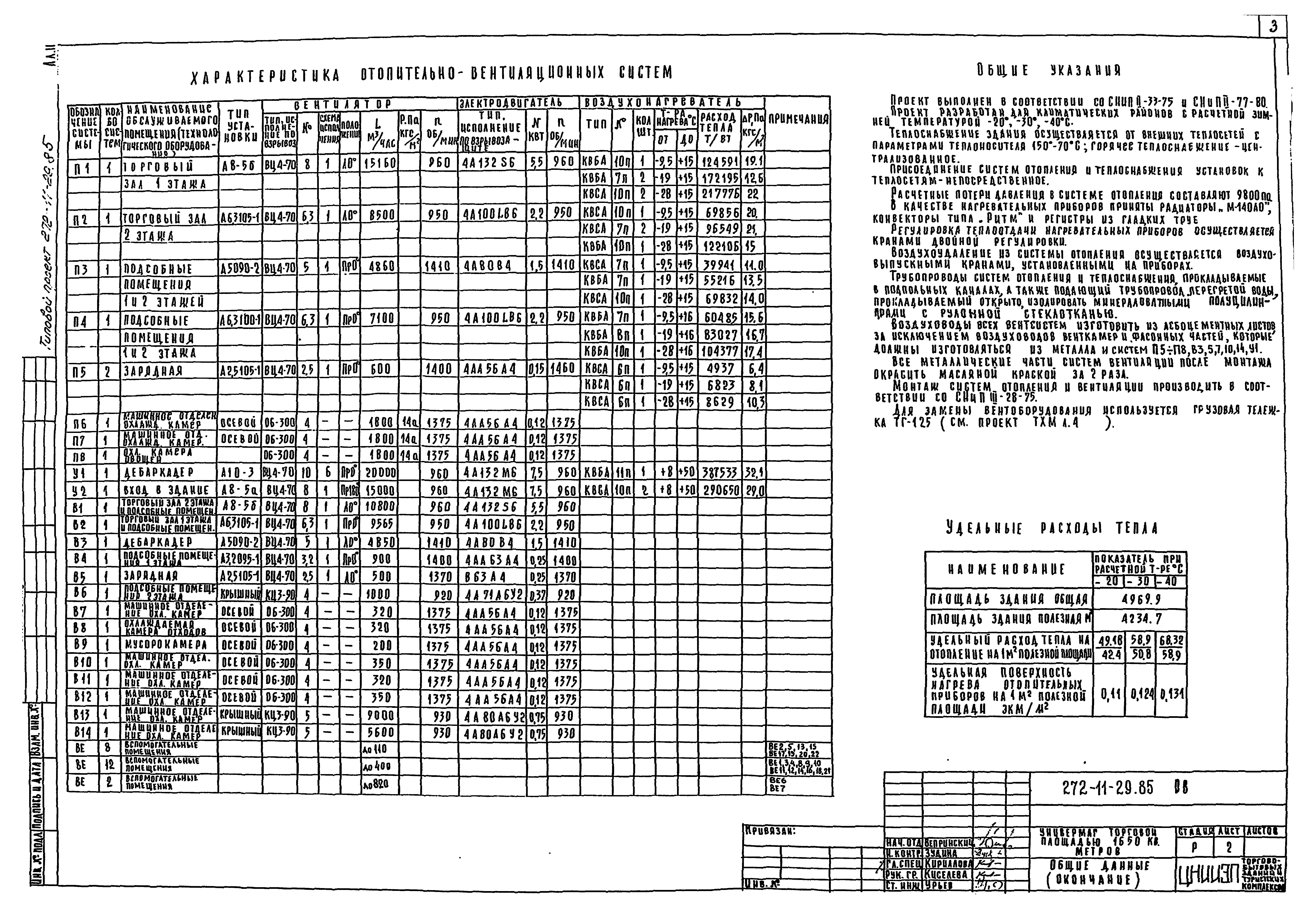 Типовой проект 272-11-29.85