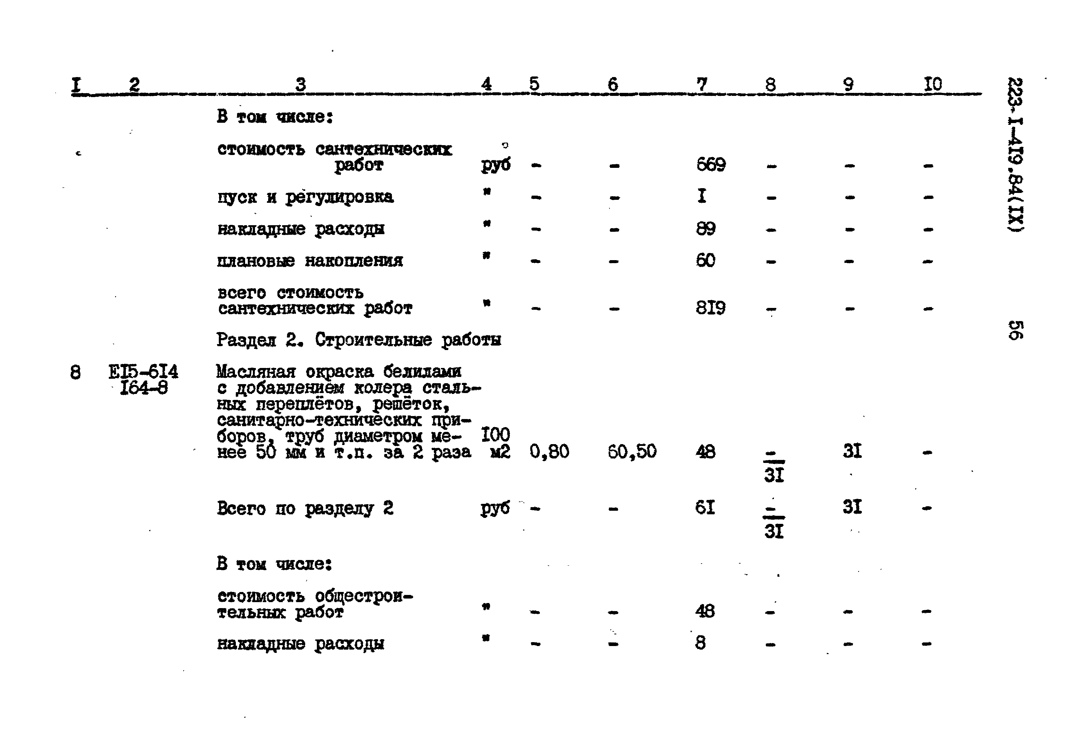 Типовой проект 223-1-419.84