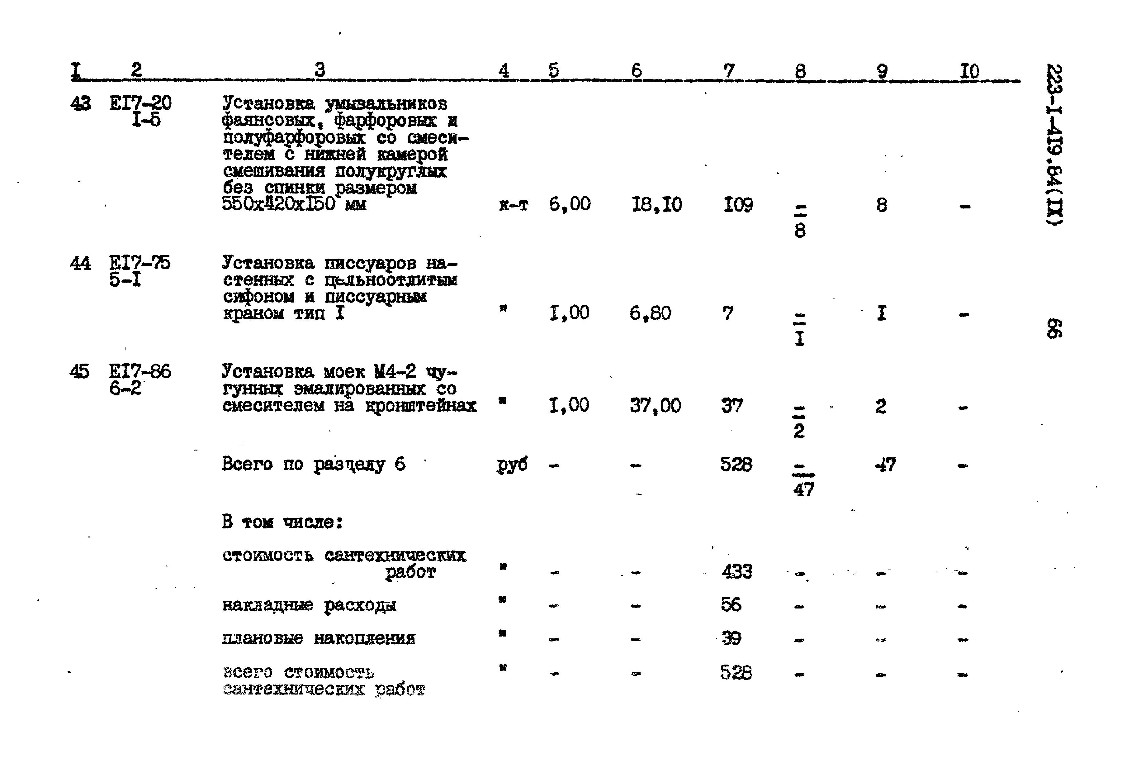 Типовой проект 223-1-419.84