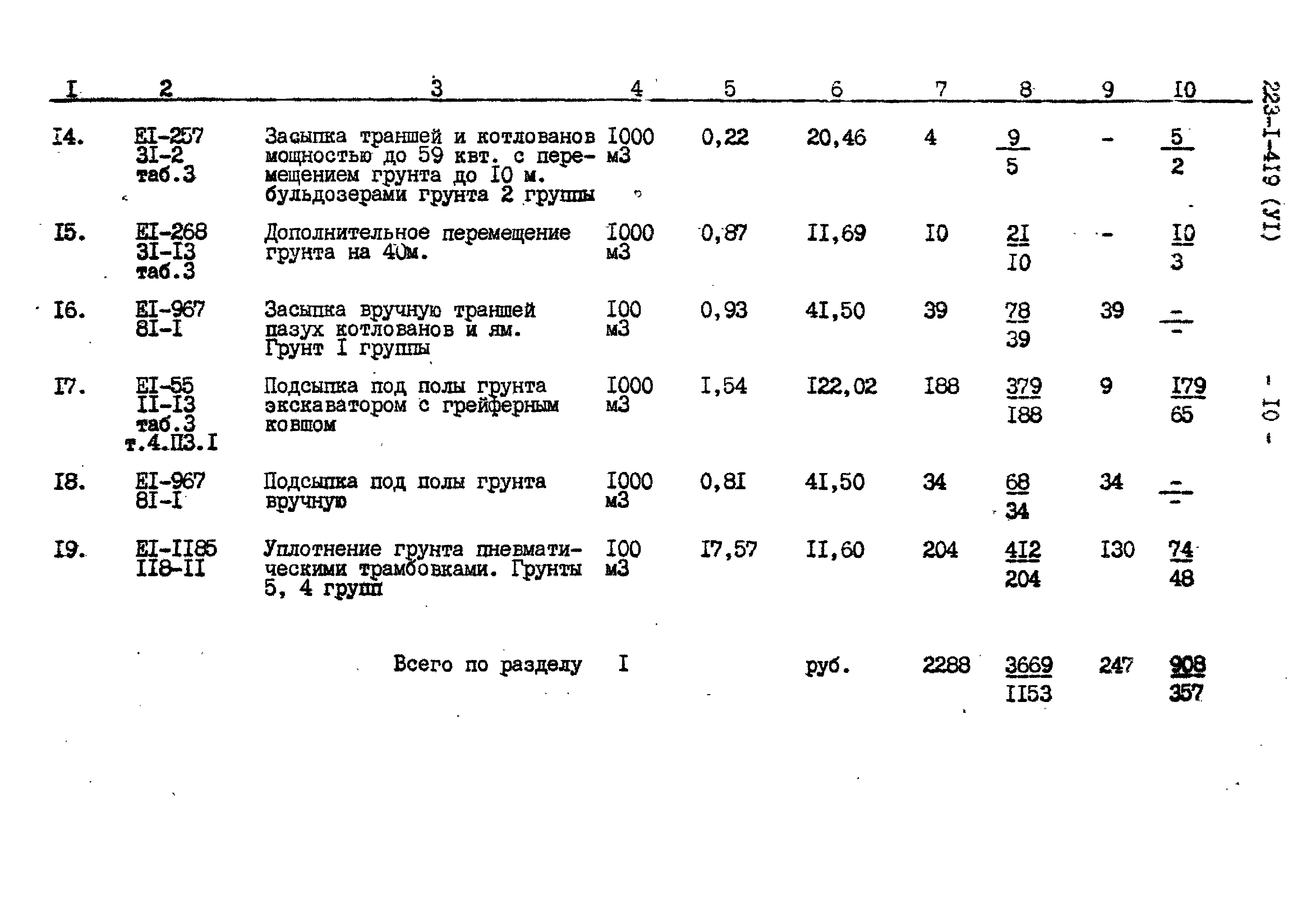 Типовой проект 223-1-419.84