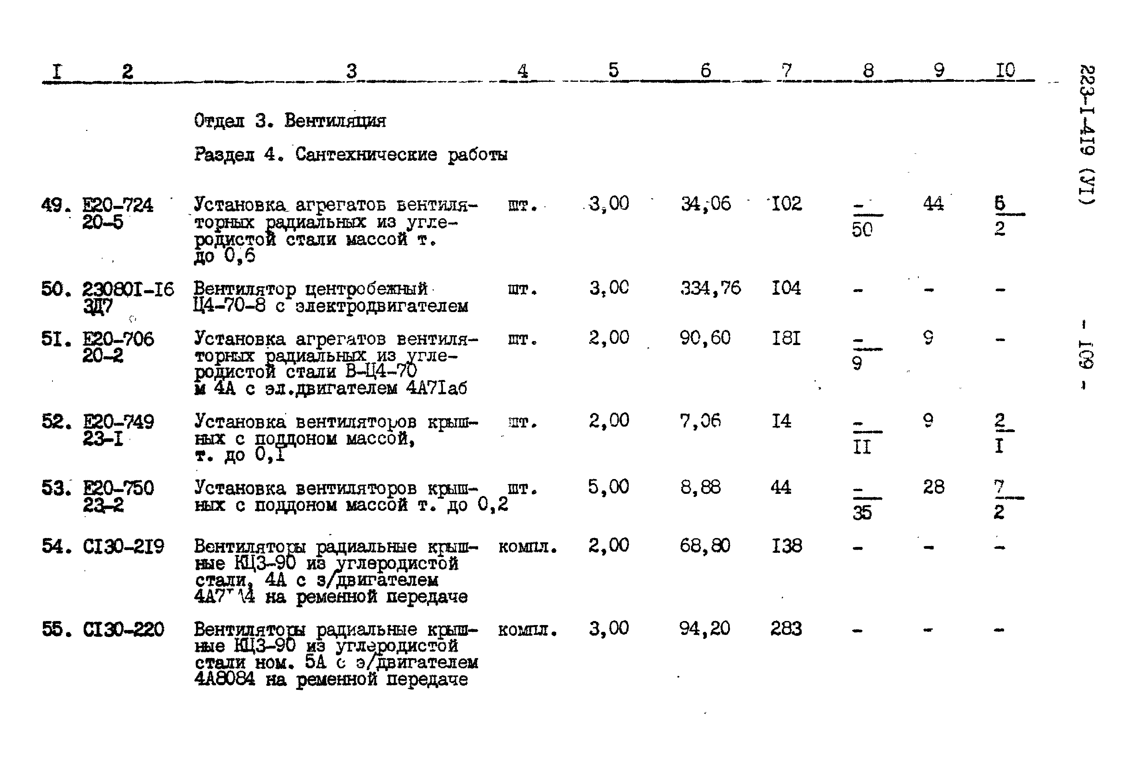 Типовой проект 223-1-419.84