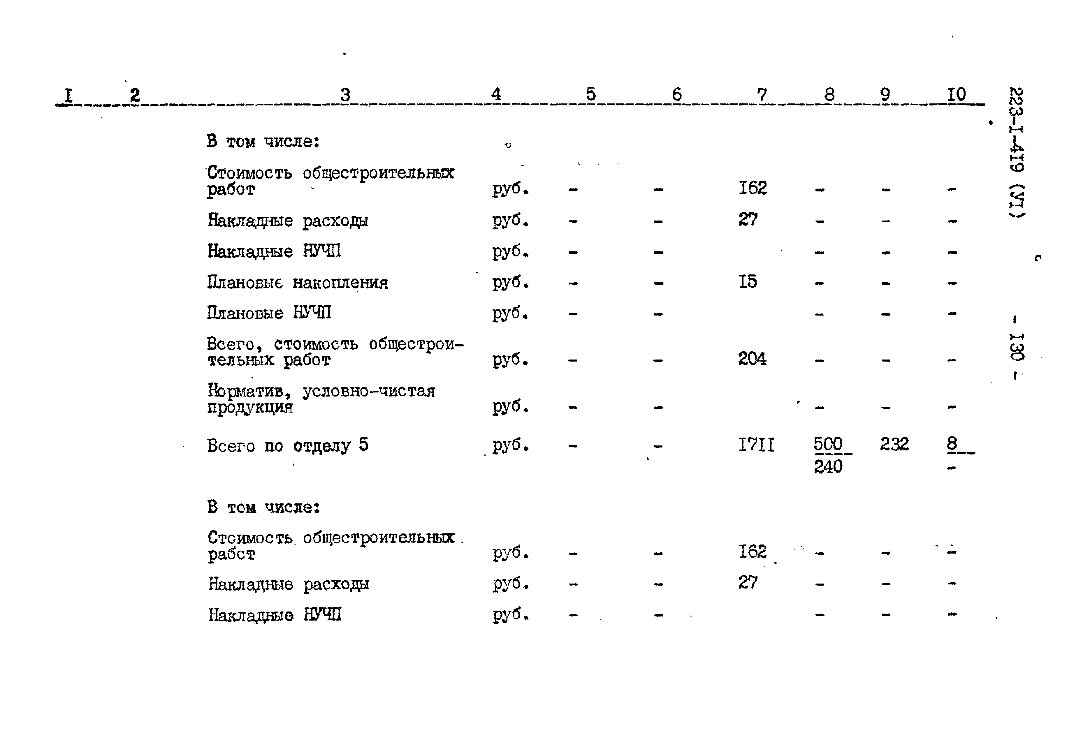 Типовой проект 223-1-419.84