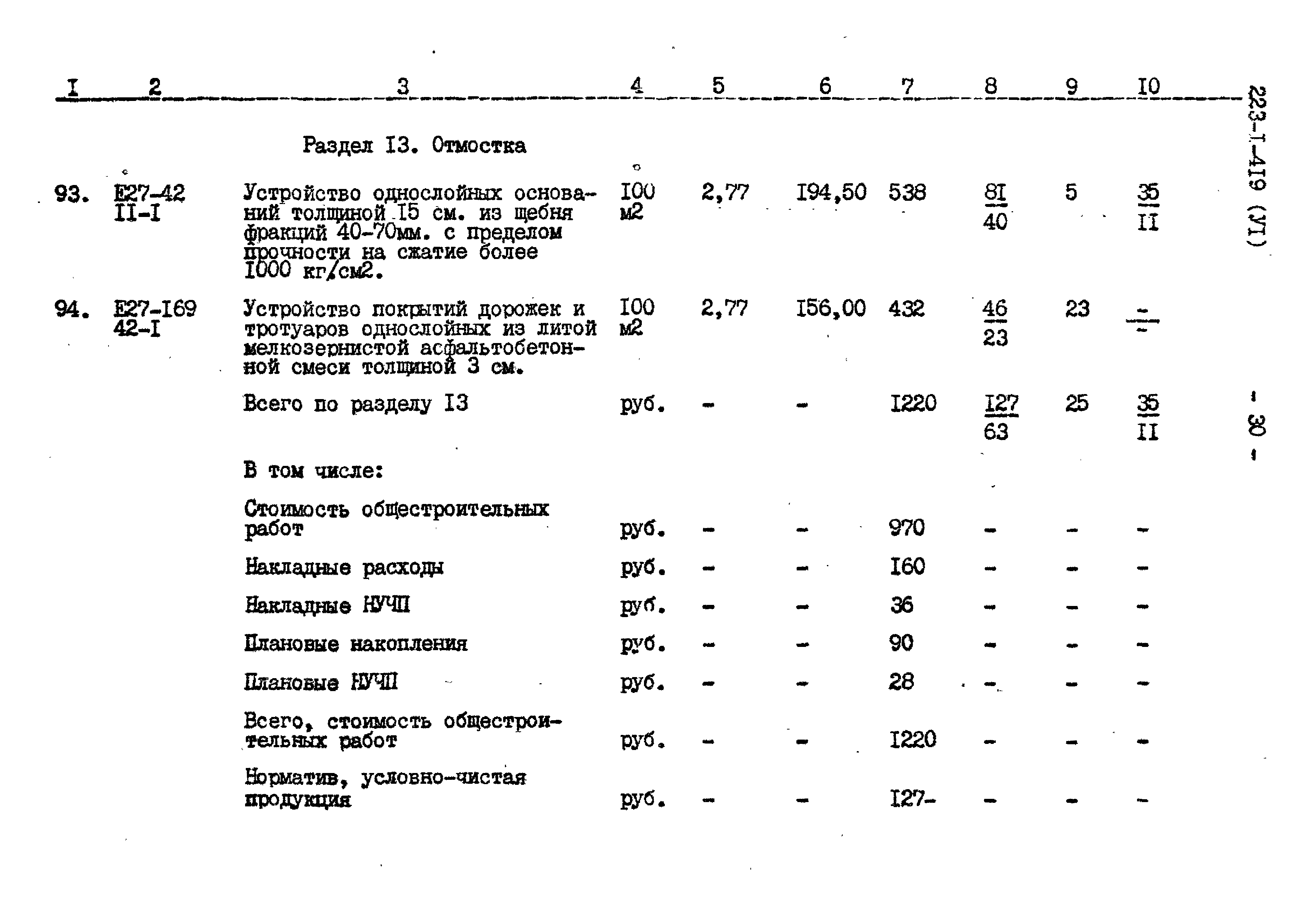 Типовой проект 223-1-419.84