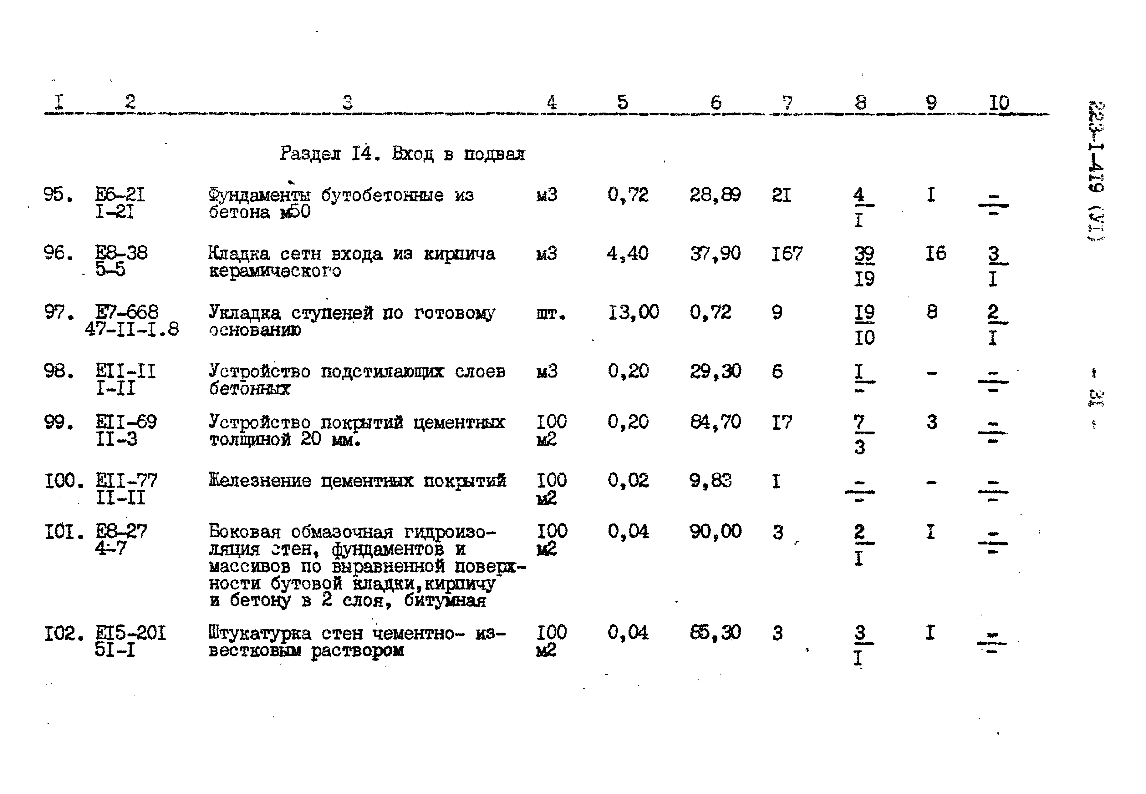 Типовой проект 223-1-419.84