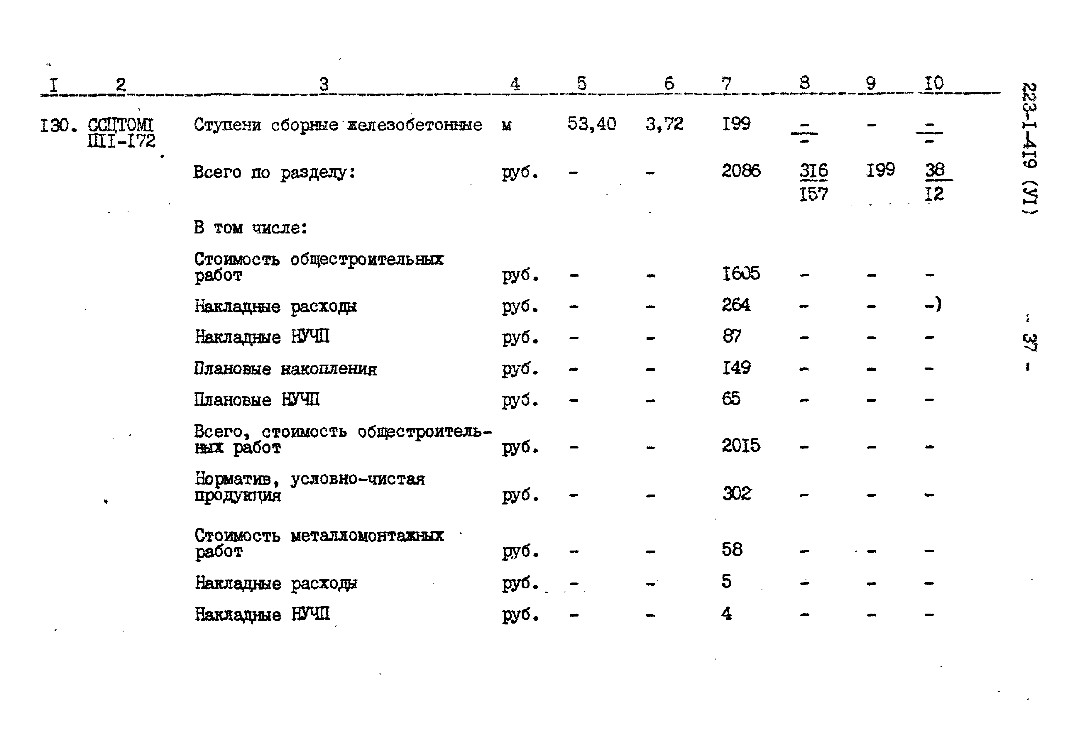 Типовой проект 223-1-419.84