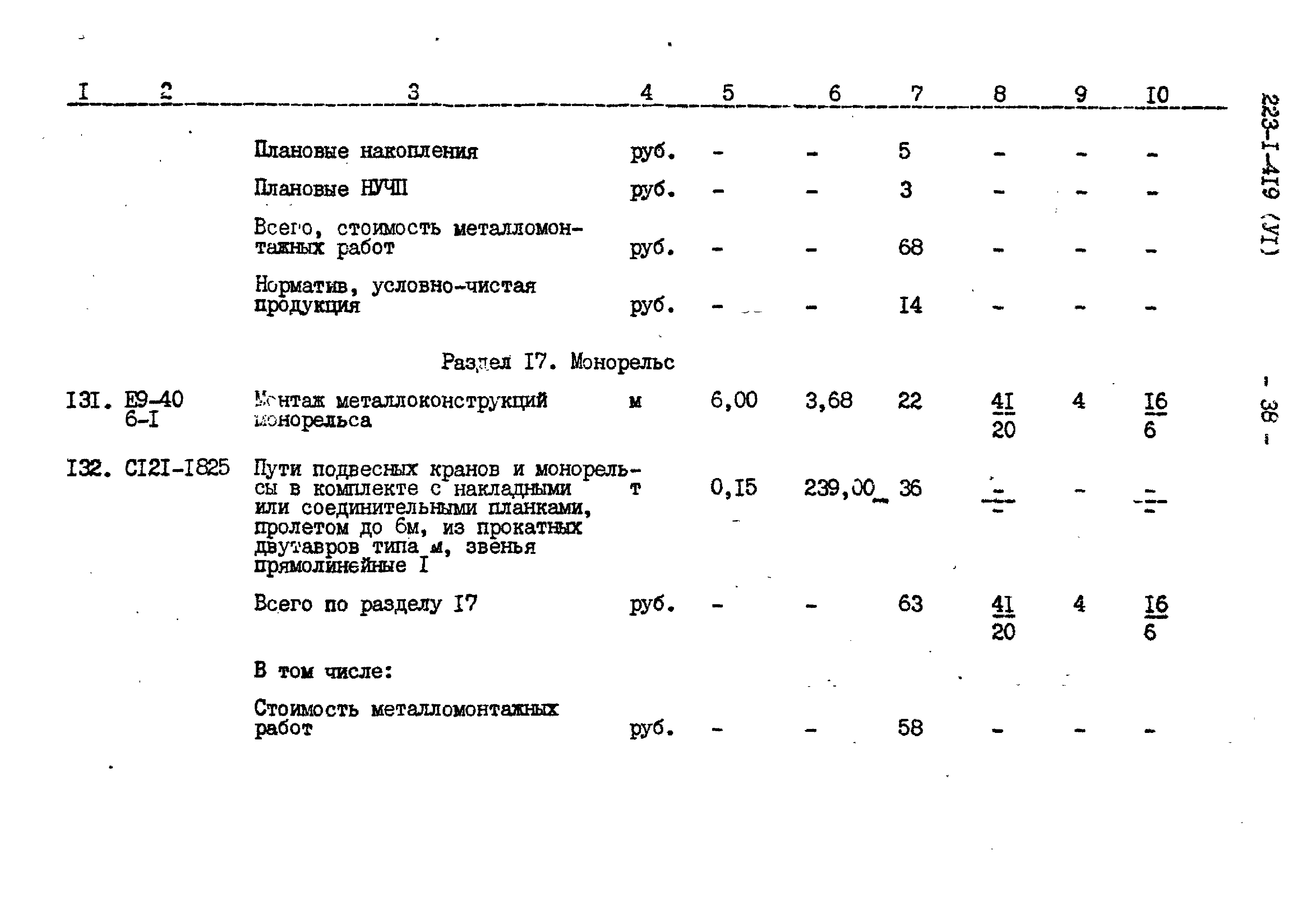 Типовой проект 223-1-419.84