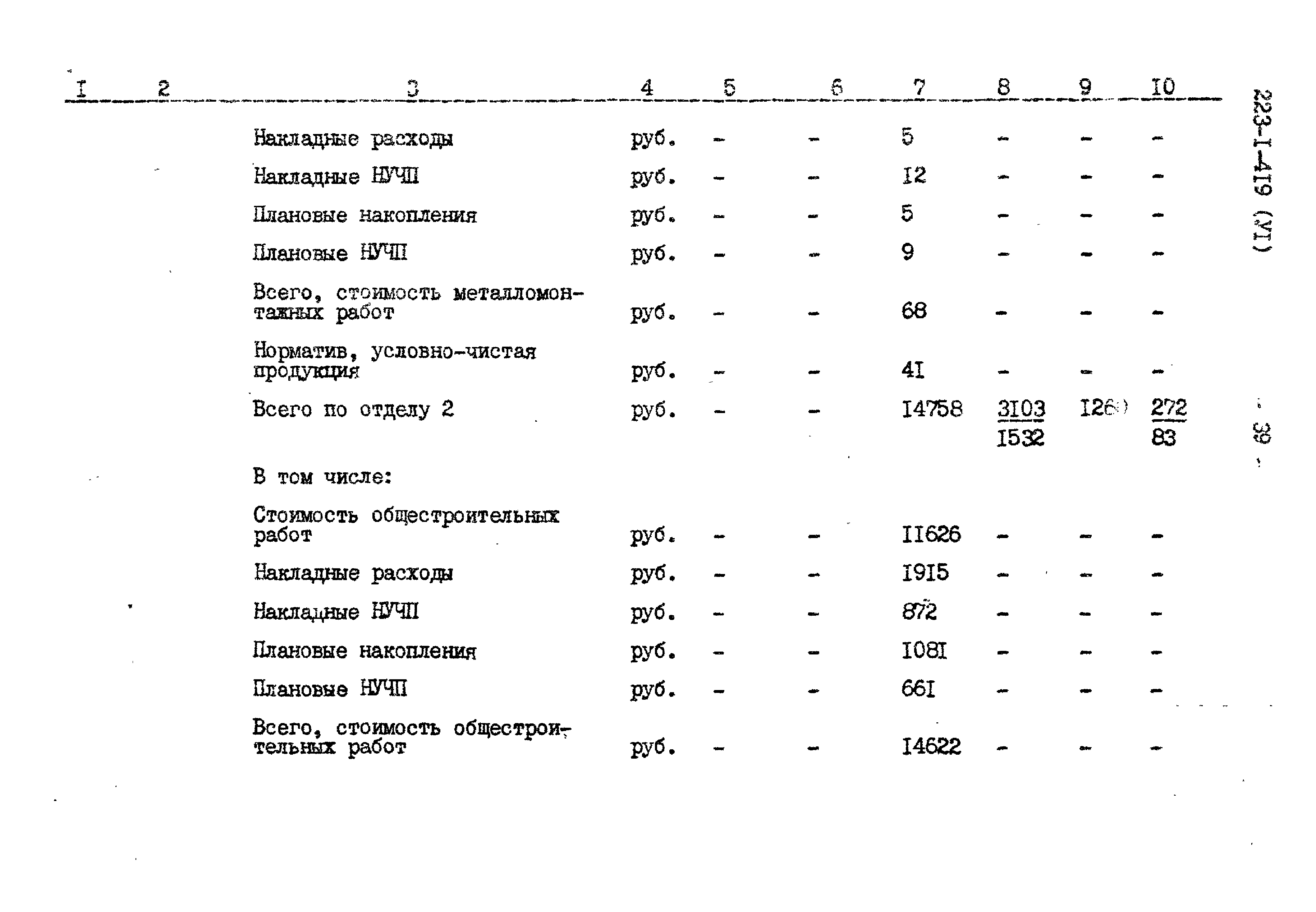 Типовой проект 223-1-419.84